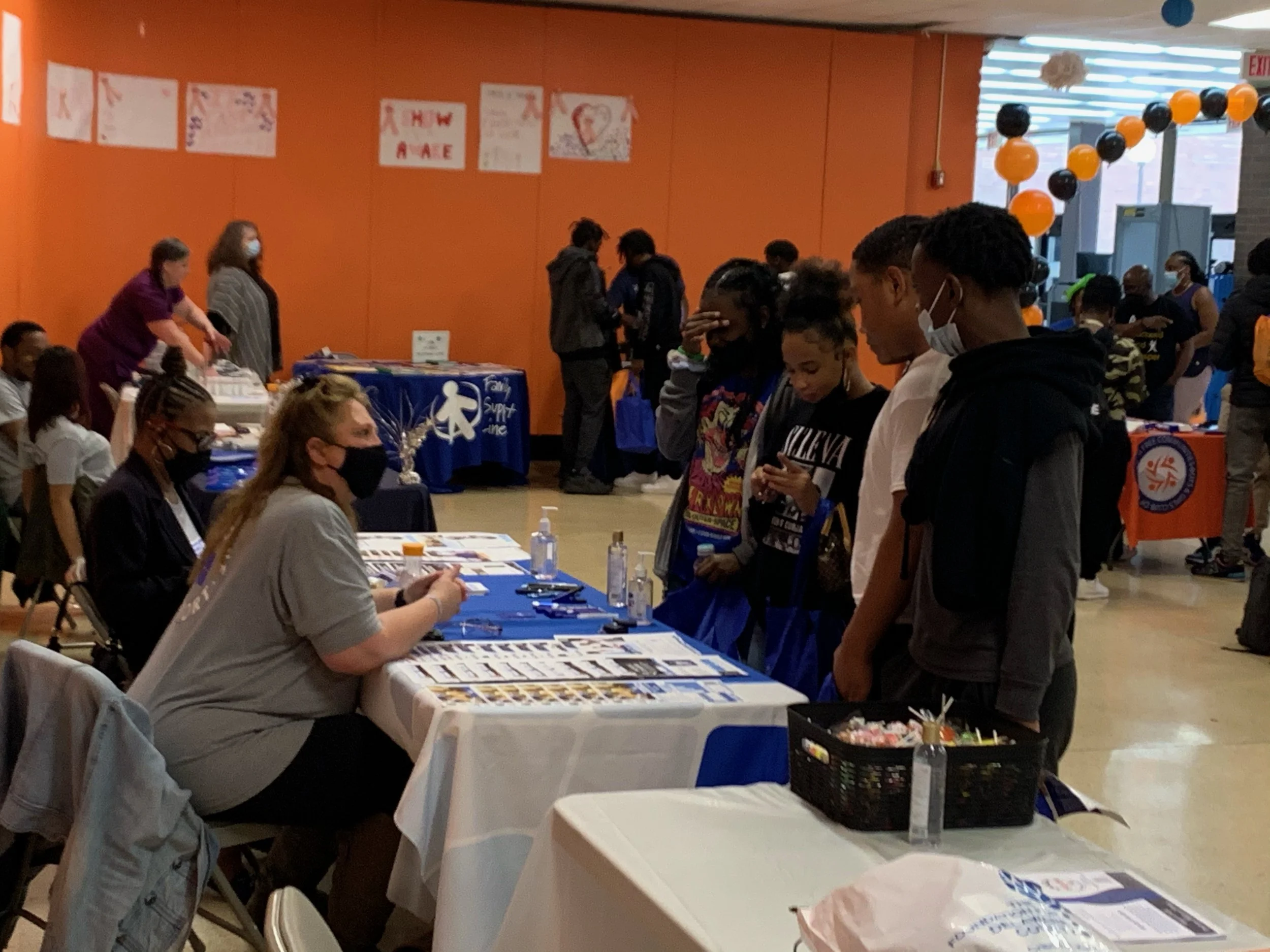 Career and Services Fair Draws Crowd