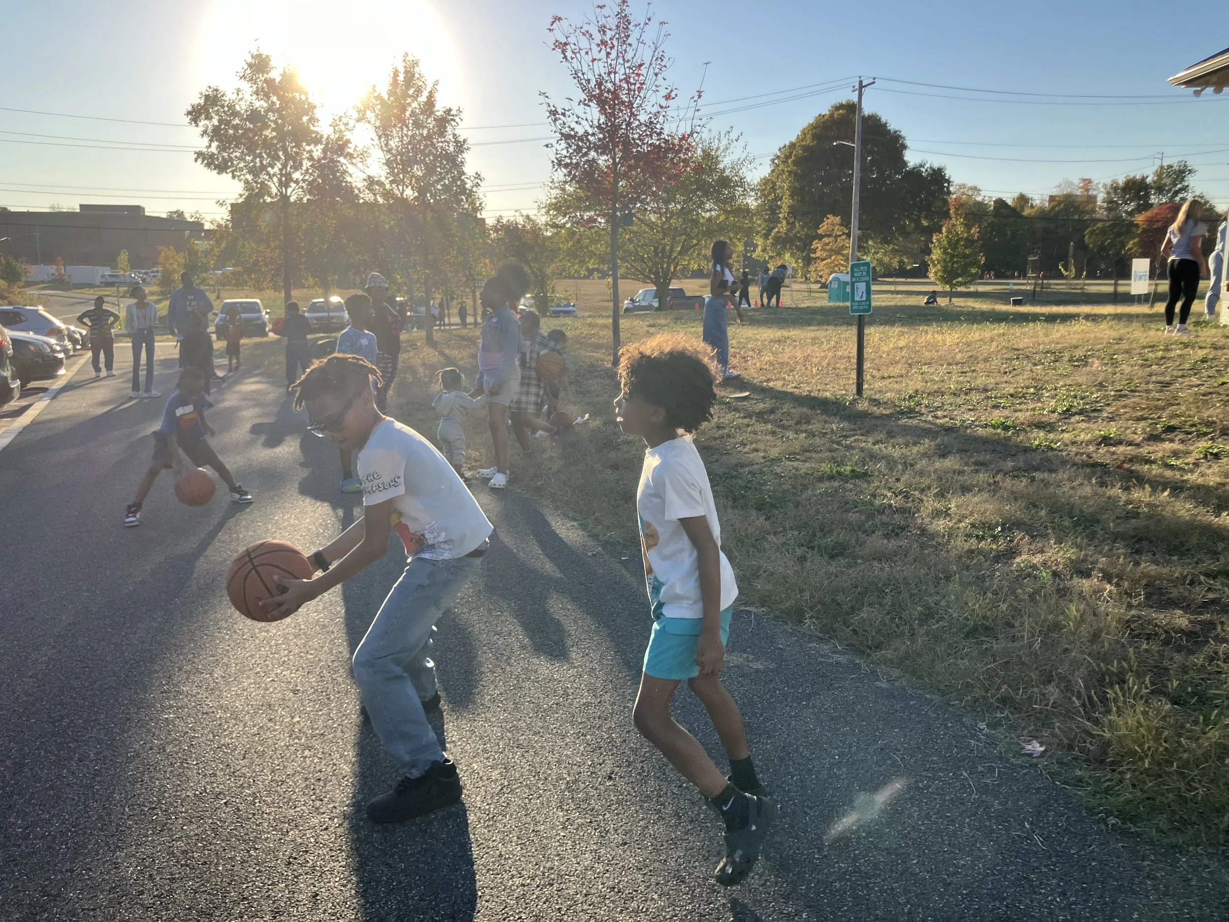 Pumpkins, Basketballs and Fun on a Day Off!