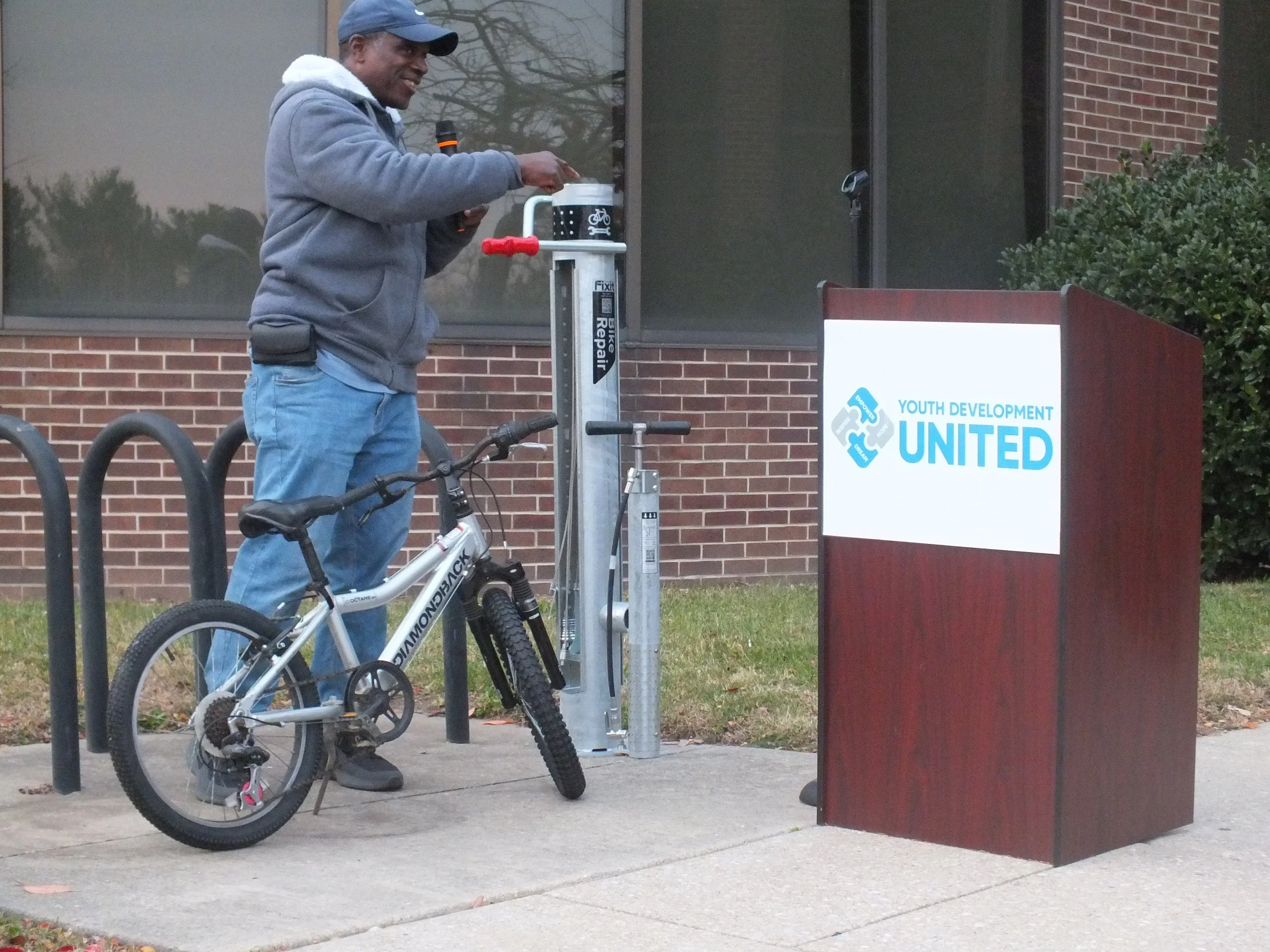 2nd Bike Repair Station Installation at Chester City Hall