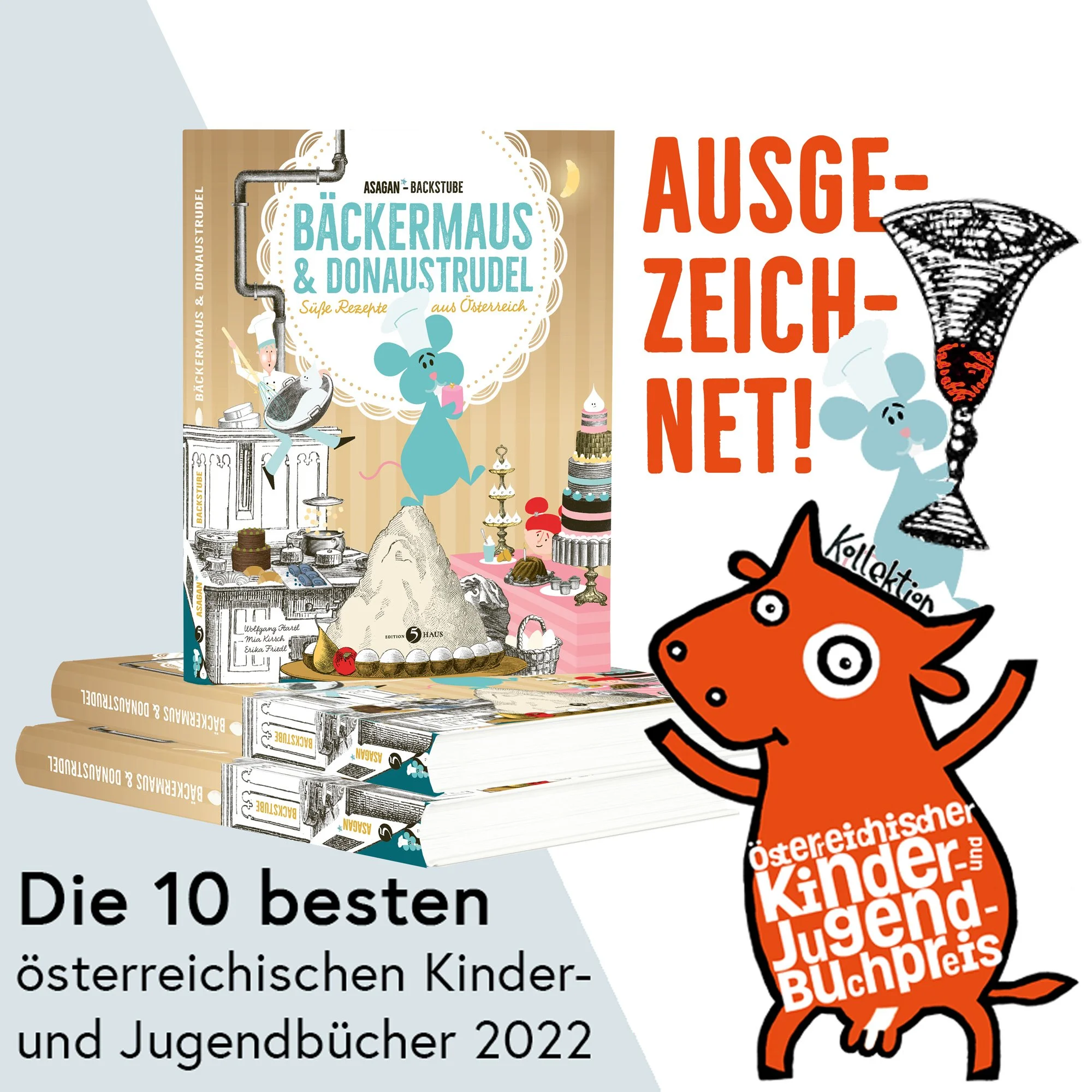 Ausgezeichnet! Bäckermaus &amp; Donaustrudel