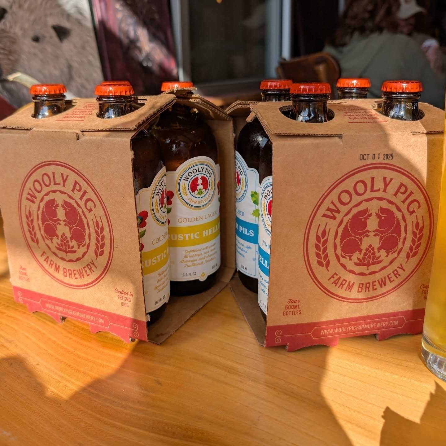 Readjusting back to being in America, though couldn't pass up the opportunity to grab a couple beers at @woolypigfarmbrewery. Some of the beers that are closer to the German style as can be out this way, just had to pick up a couple packs to bring ba