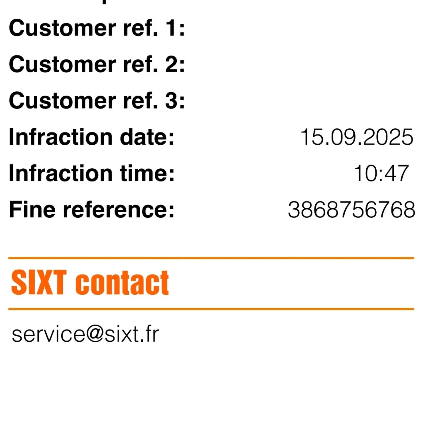 Wanted to share the text exchange with my wife regarding her documentation of the one speeding ticket we received in Europe while driving through France!