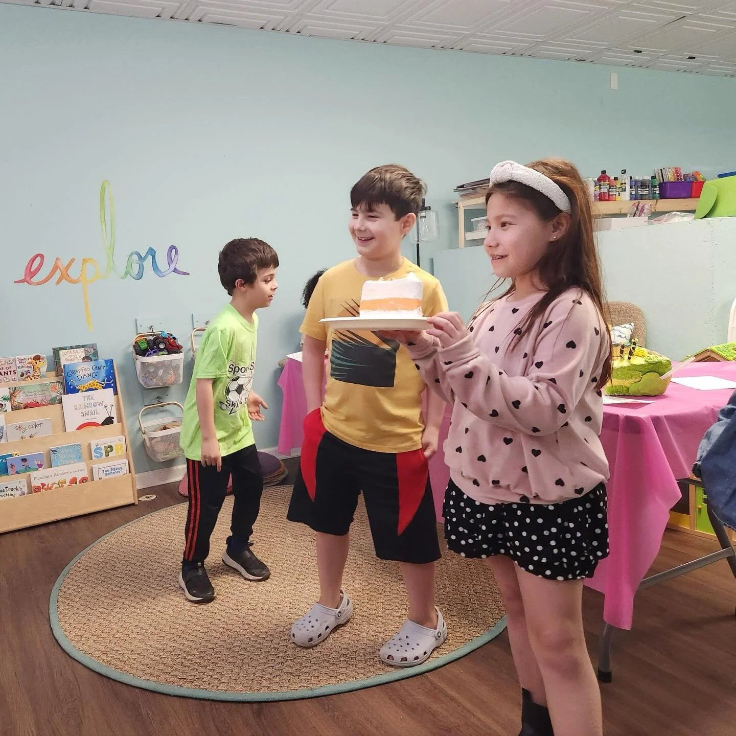 Just over a week ago we wrapped up our early spring semester. At their mini art show for families, our Studio Art: Sculpture students put on an &ldquo;Is it Cake Episode&rdquo; as they showed off the plaster cake slices they designed during one of th