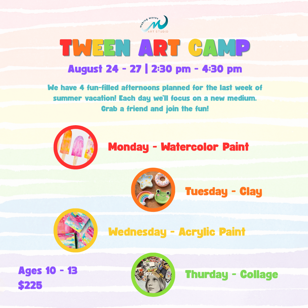 Tween Art Camp