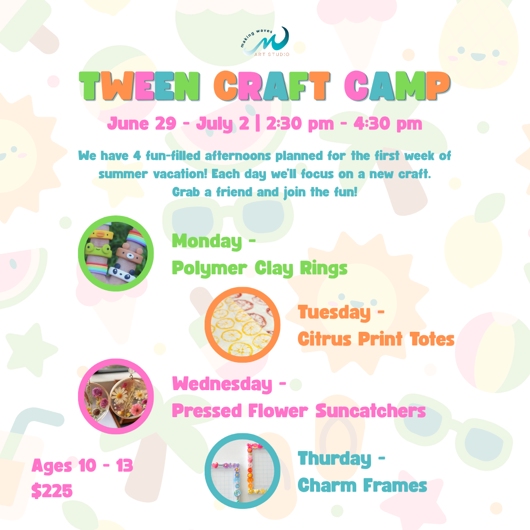 Tween Craft Camp