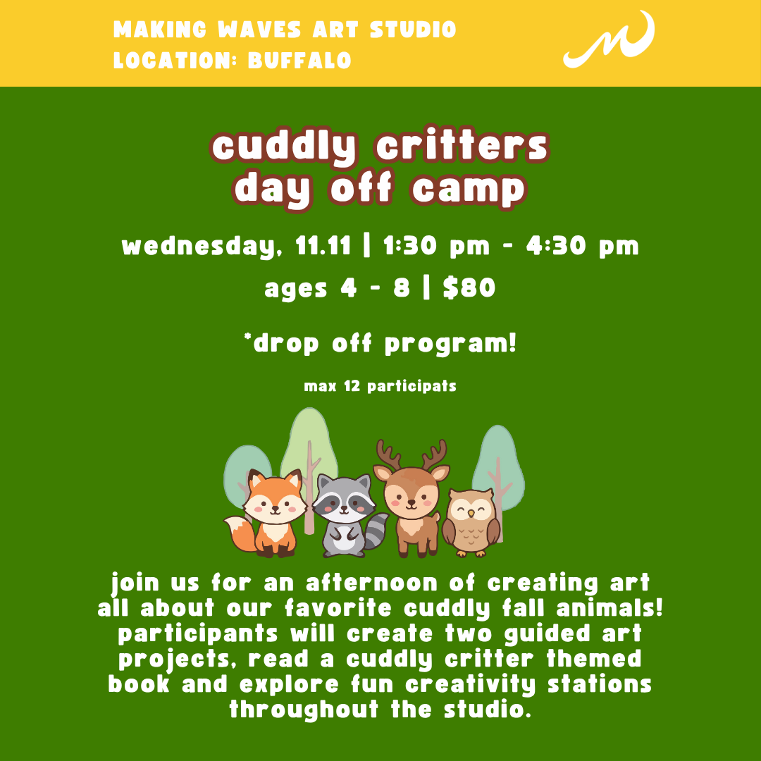 Cuddly Critters Day Off Camp (Williamsville)