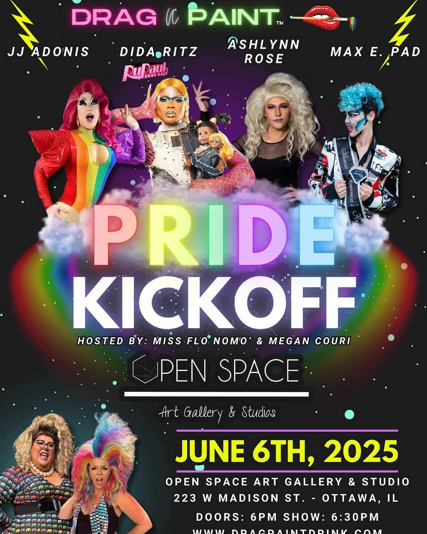 Drag N Paint Pride Kickoff