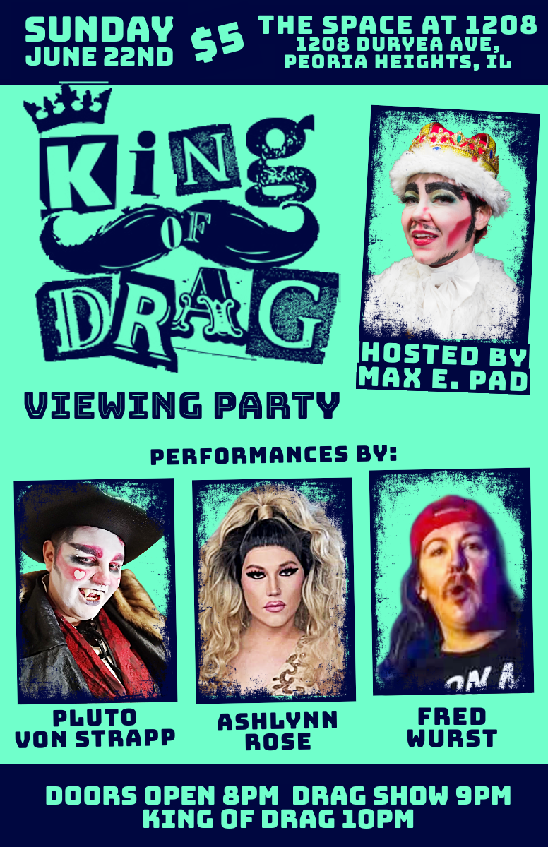 King of Drag Viewing Party and pre-show Drag Show