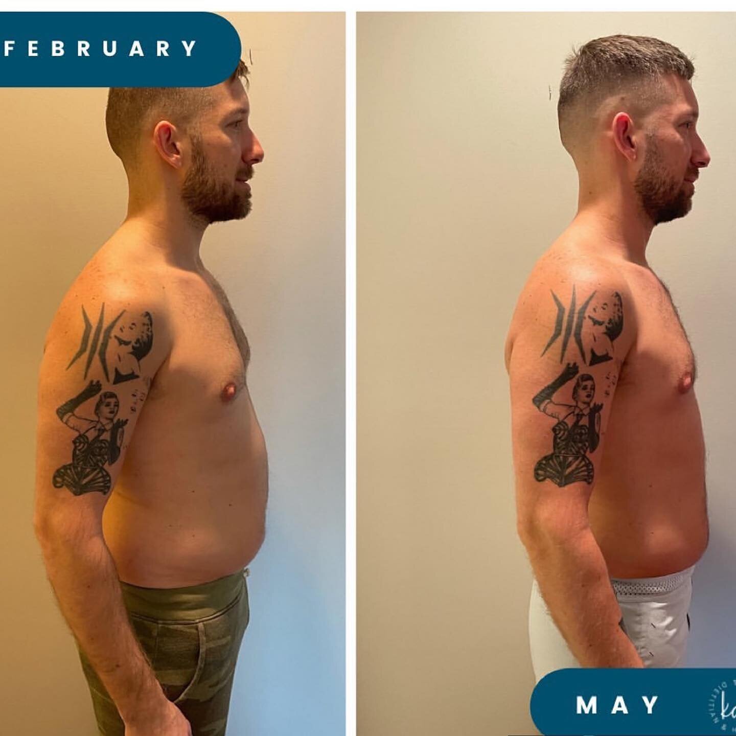 PROGRESS UPDATE: 3 months in &amp; Ben going strong 💪READ THIS POST - bc it&rsquo;s not about &ldquo;3 mons one and done&rdquo;... this is a *progress update* that sometimes my clients need to reflect on the small wins adding up and continuing to se