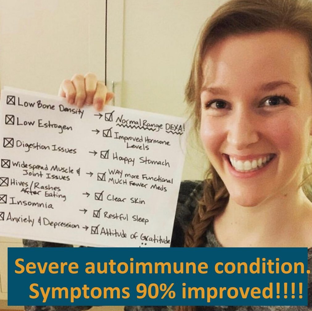 ⚡️ Power of functional medicine in Chronic autoimmune conditions!  At 33yo, Sarah was struggling. hard. Literally the sweetest human, all I wanted was to truly help this mother, wife &amp; friend quite literally, get back up on her feet.
⠀
❌SYMPTOMS/