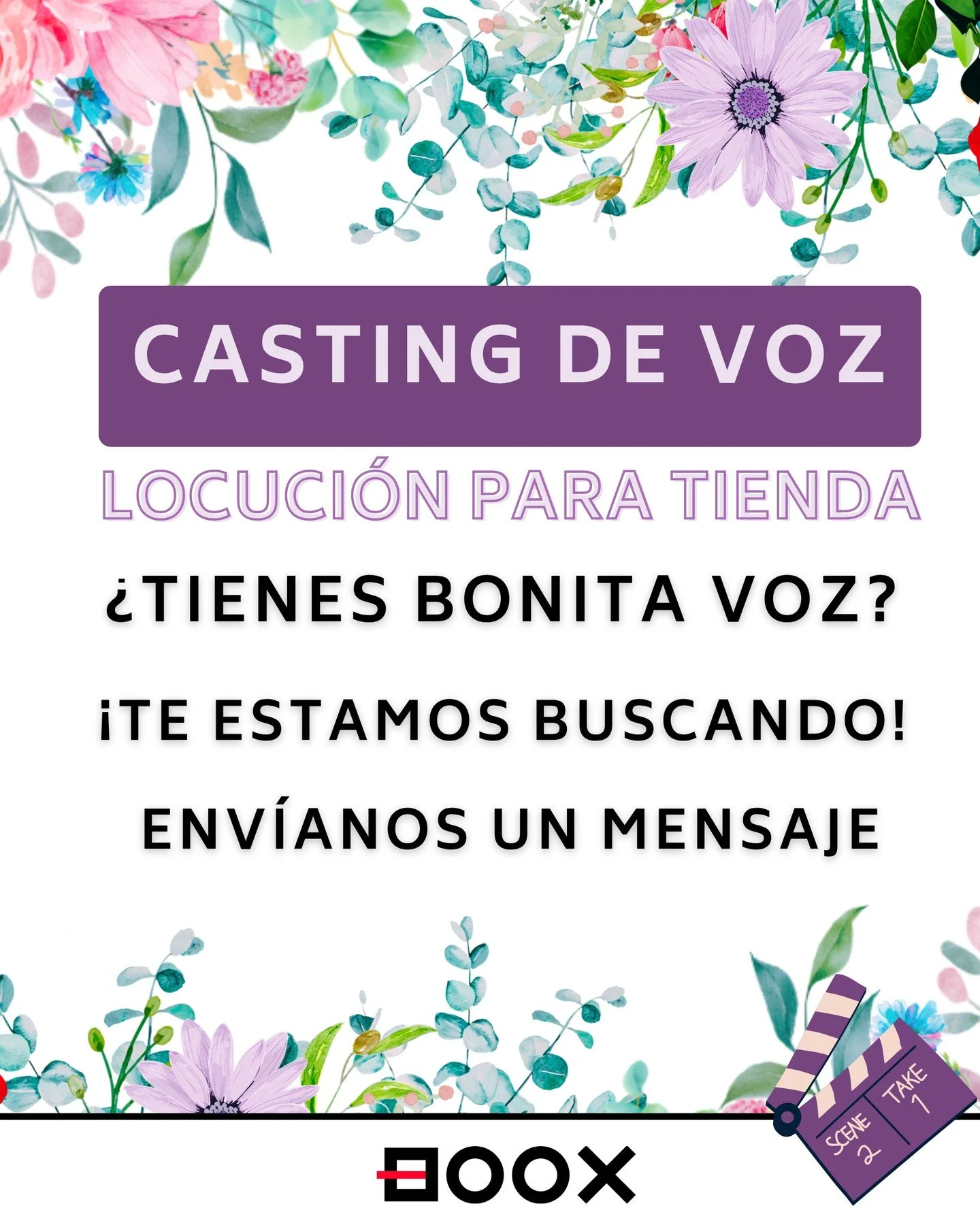 Grabaremos mensajes de voz que sonar&aacute;n en una tienda de moda. Buscamos una voz atractiva, din&aacute;mica y emocionante. &iexcl;Etiqueta a tu amig@ talentoso!⁠
⁠
&iexcl;Env&iacute;anos un mensaje! ⁠
⁠
#locuci&oacute;n #monterrey