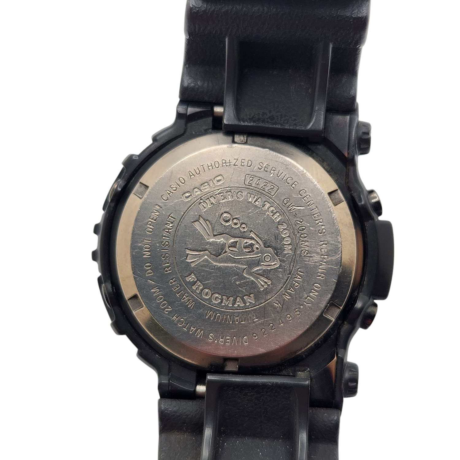 Casio G-Shock FROGMAN GW-200MS (2422) – Tough Solar Dive Watch