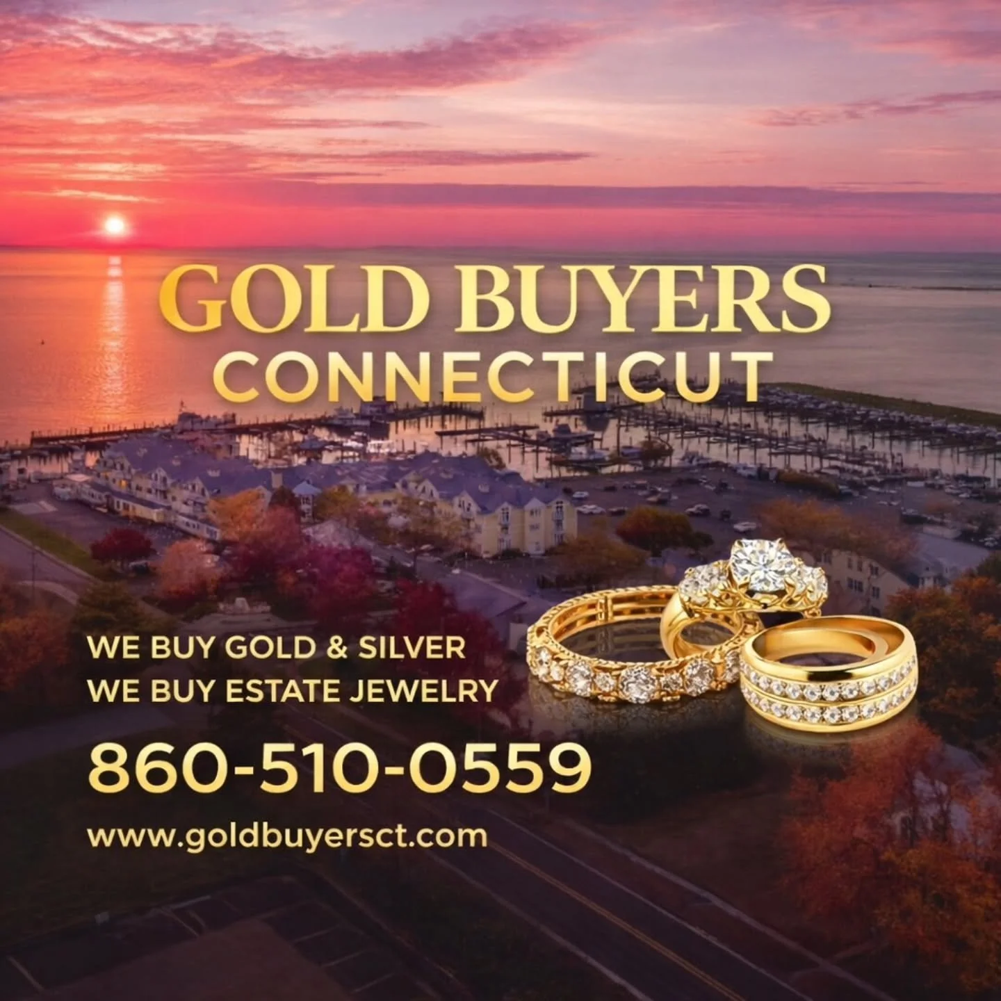 Modern elegance meets timeless value ✨ 
We buy gold, silver &amp; estate jewelry &mdash; top prices, trusted service. 

📍 Connecticut | 💬 860-510-0559 | 🌐 goldbuyersct.com 

#GoldBuyersCT #EstateJewelry #GoldConnecticut #SilverBuyers #JewelryBuyer