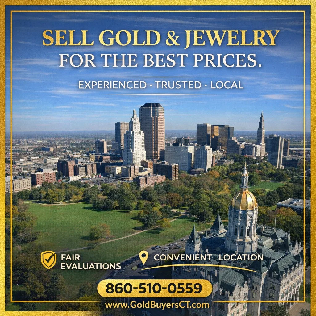 Connecticut&rsquo;s trusted gold buyer &mdash; fair evaluations, local expertise, and top prices for jewelry, coins, and antiques.

📍 Old Saybrook, CT
📞 860‑510‑0559
🌐 www.goldbuyersct.com

#GoldBuyersConnecticut #SellGoldCT #OldSaybrookCT #Jewelr