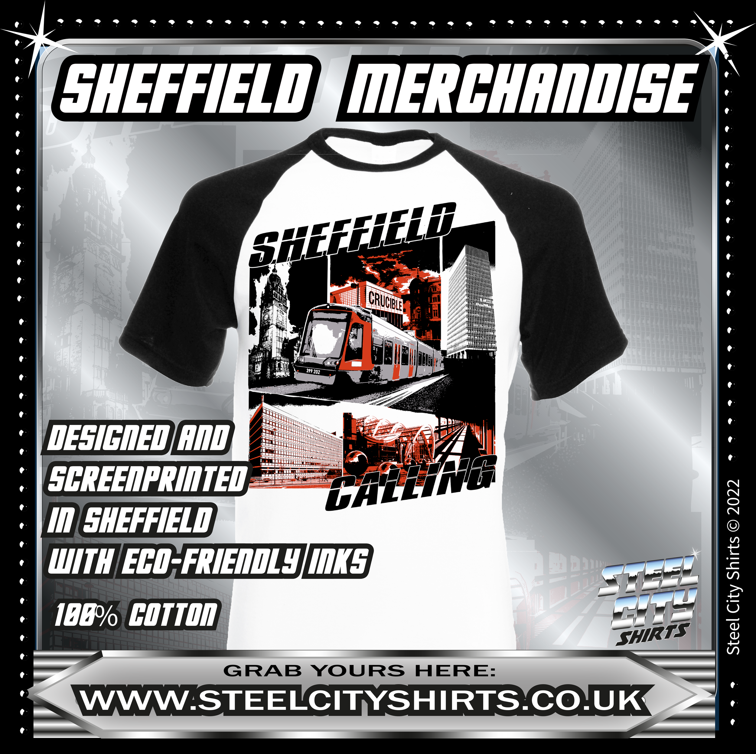 SHEFFIELD MERCHANDISE- SHEFFIELD CALLING SHIRT