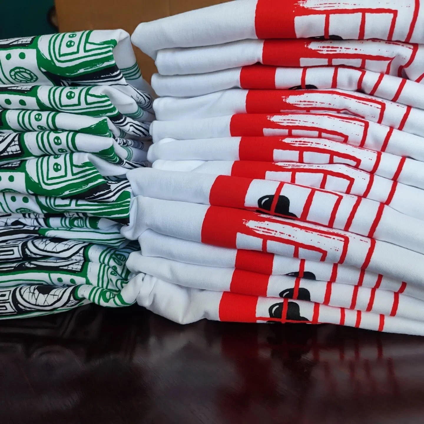 Restock for @madebygrove - I love printing his handdrawn designs every time, and they look killer on the @ascolour oversized tees! 

#screenprinting #sheffieldbusiness #streetwear #shirtprinting #retrovibes