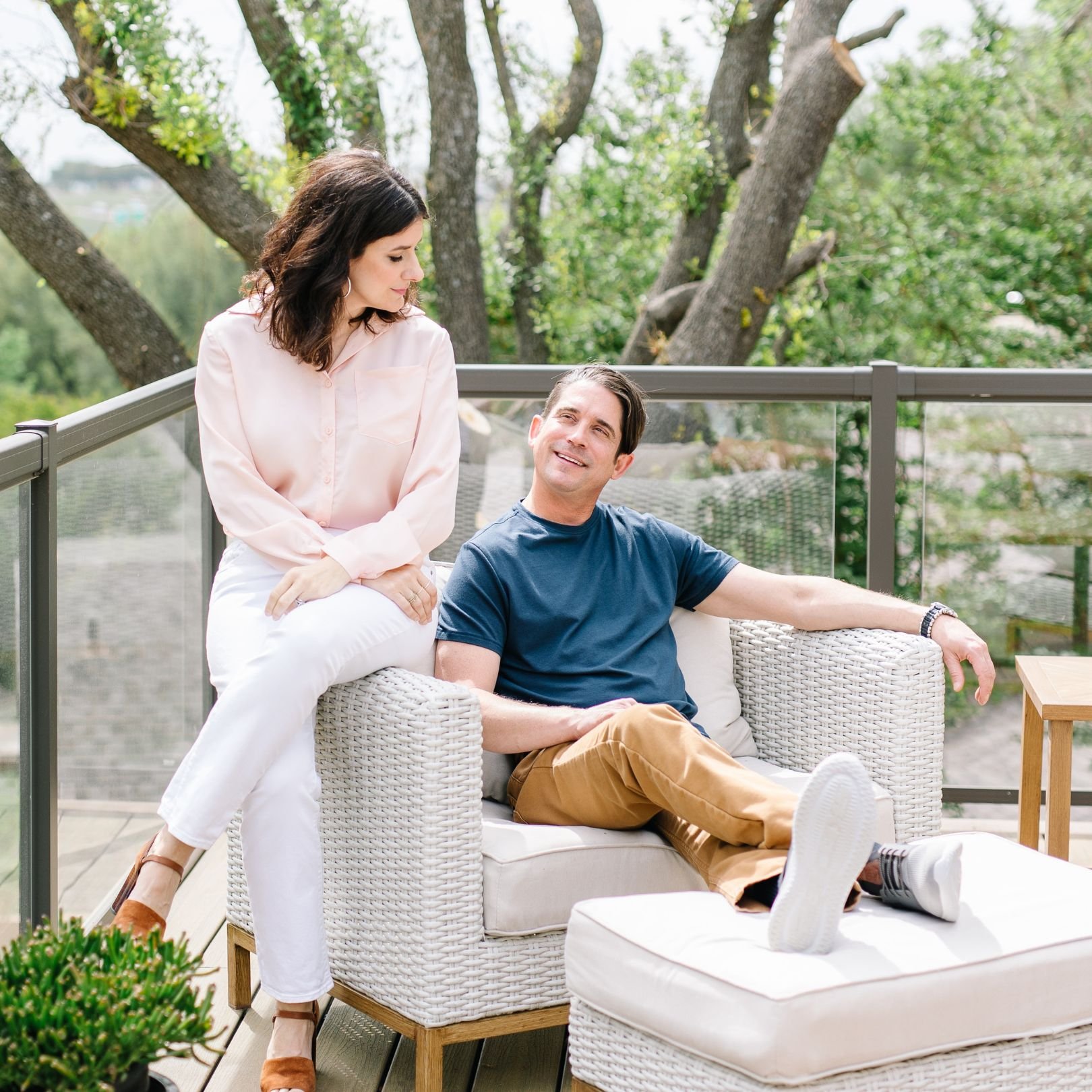 Spring in Texas is the perfect time for Nathan and I to move our morning meetings to the patio. How about you? Do you ever get to take your work outside?

#teachers #teacherappreciation #teacherappreciationday #teachergiveaway #giveaway #agre #kateas