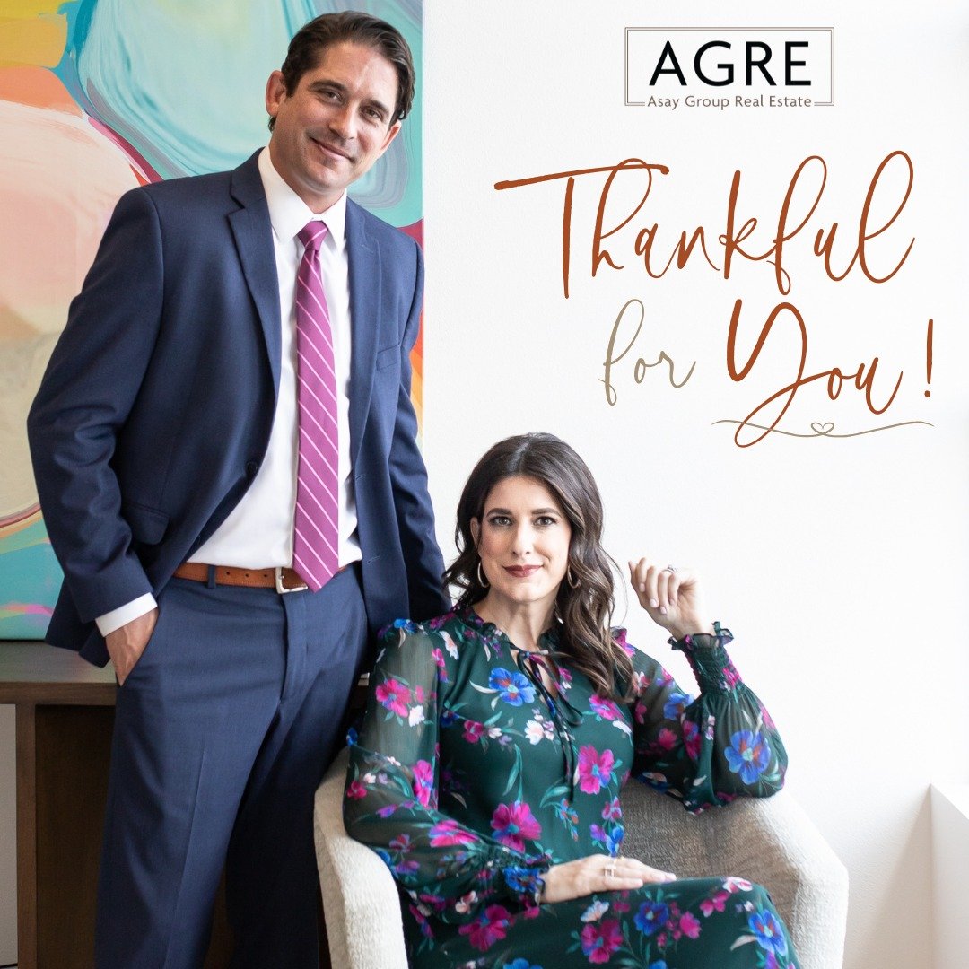 Rounding out my week of gratitude is YOU! We could not do this without your continued support. Wishing you and your family a wonderful Thanksgiving. 

#asaygrouprealestate #agre #kateasay #curatedrealestate #boutiquerealestate #fortworthboutiquereale