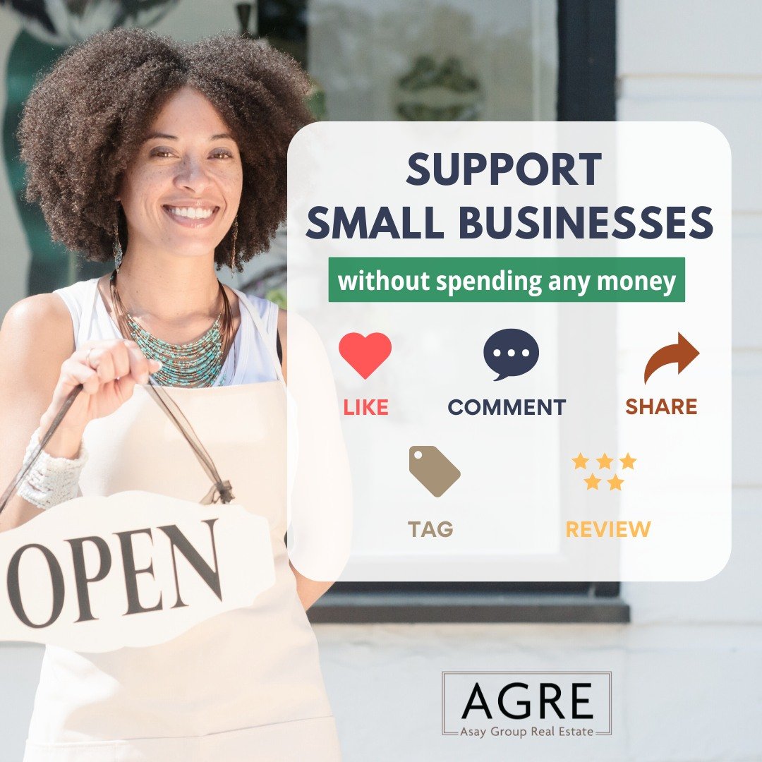 I hope that you will join me in Shopping Small today! But there are plenty of ways to support small businesses without spending a dime. One of the best things you can do for your small business friends is leave a positive review. Tag your favorite lo