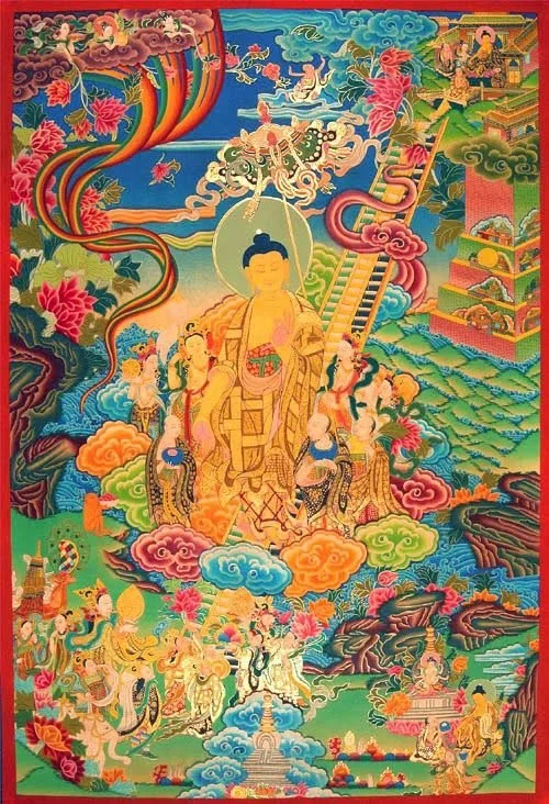 Lhabab Düchen: The Buddha’s Return to Earth