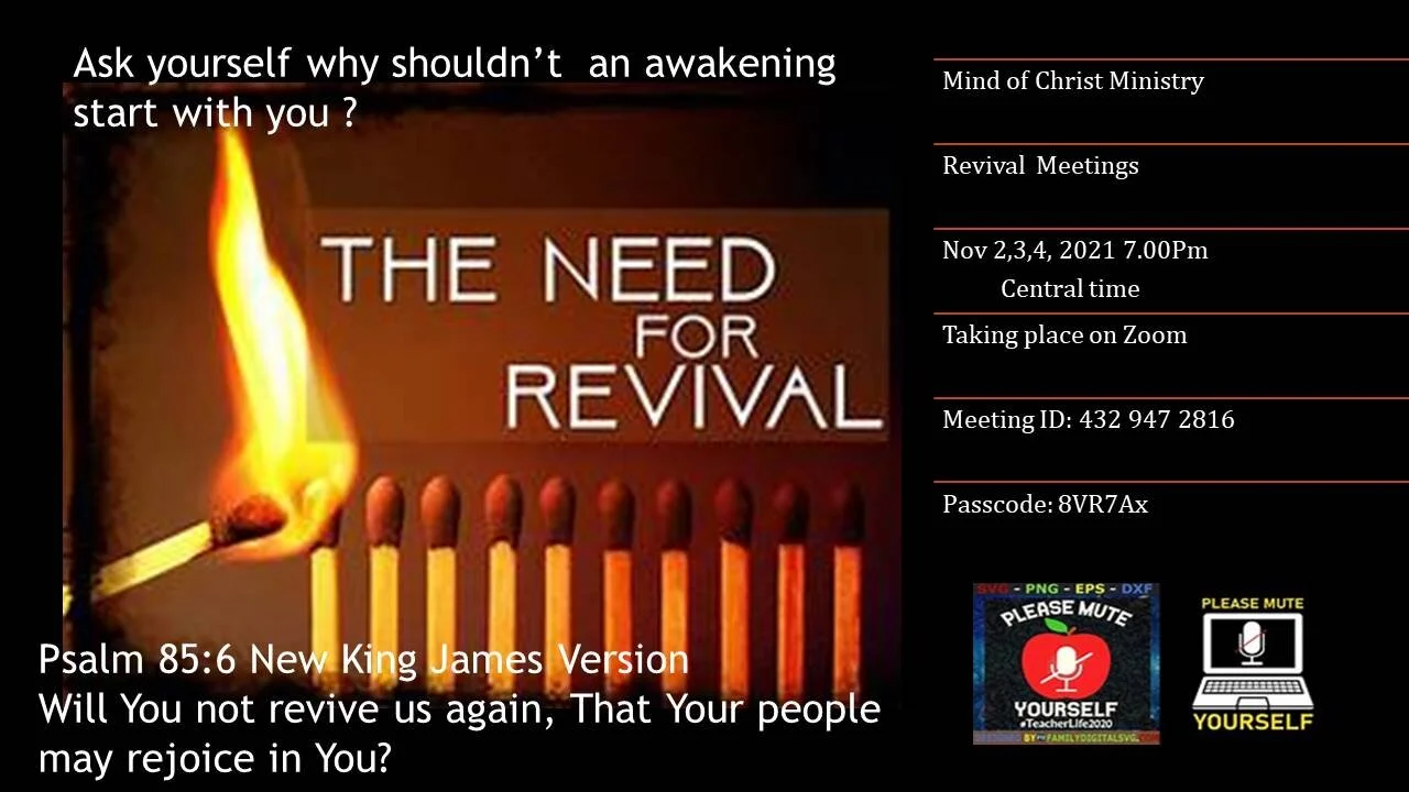 The Need for Revival