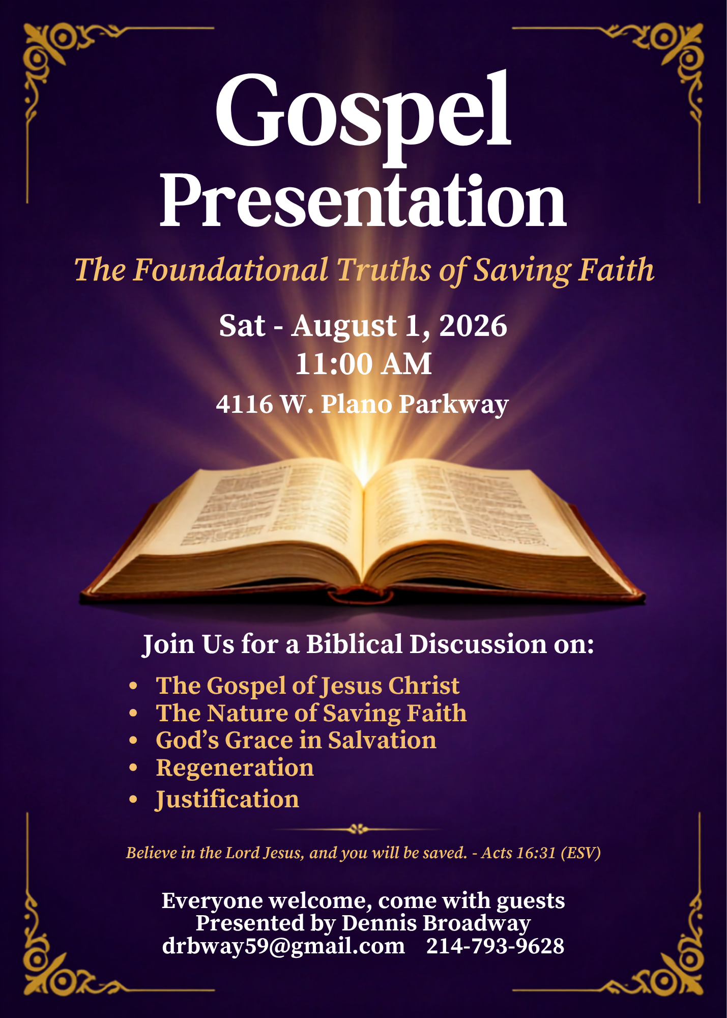 Gospel Presentation