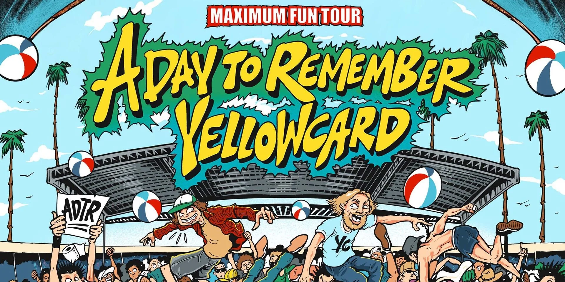 MAXIMUM FUN TOUR! A DAY TO REMEMBER YELLOWCARD and more