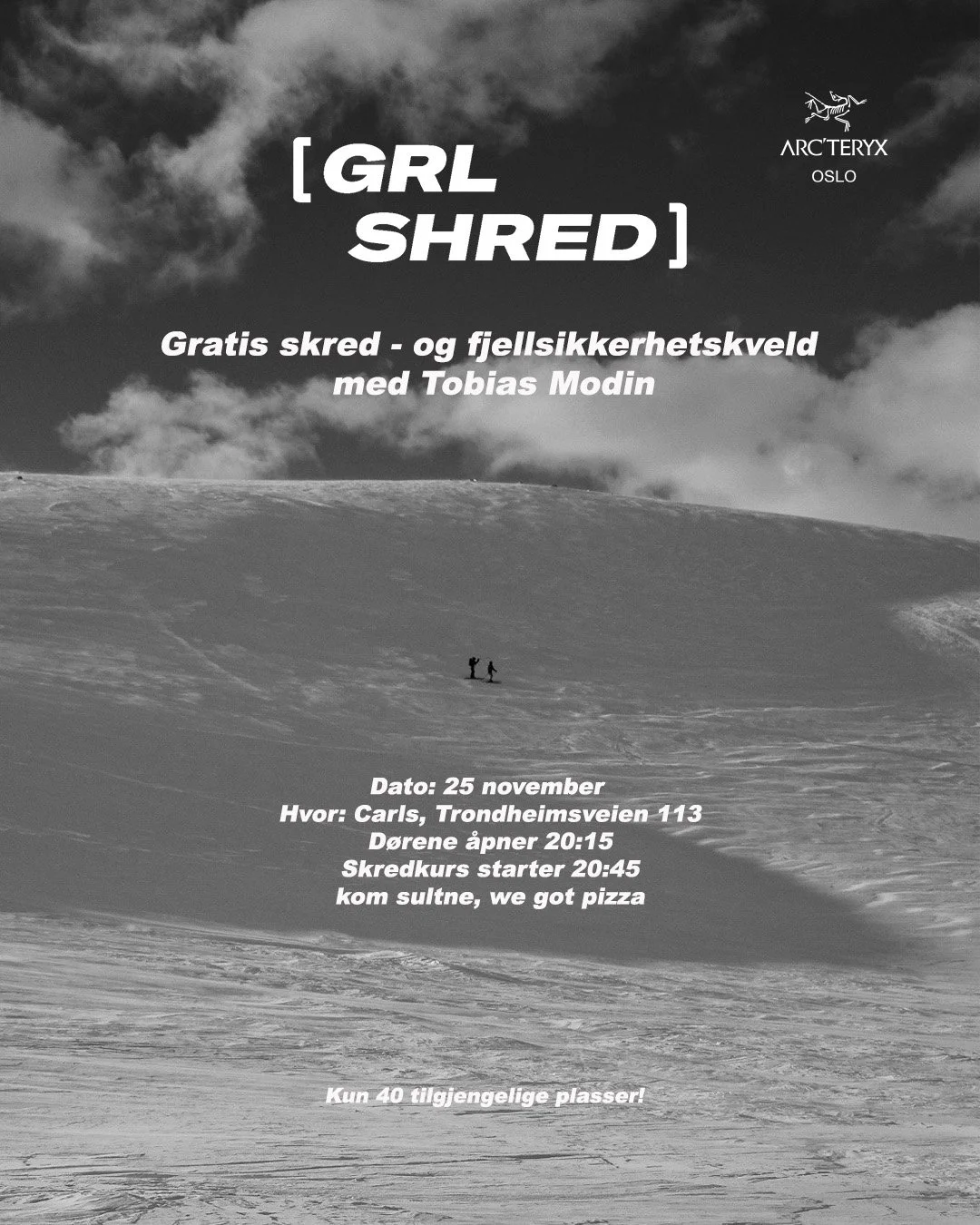 Gratis skred - og fjellsikkerhetskveld 