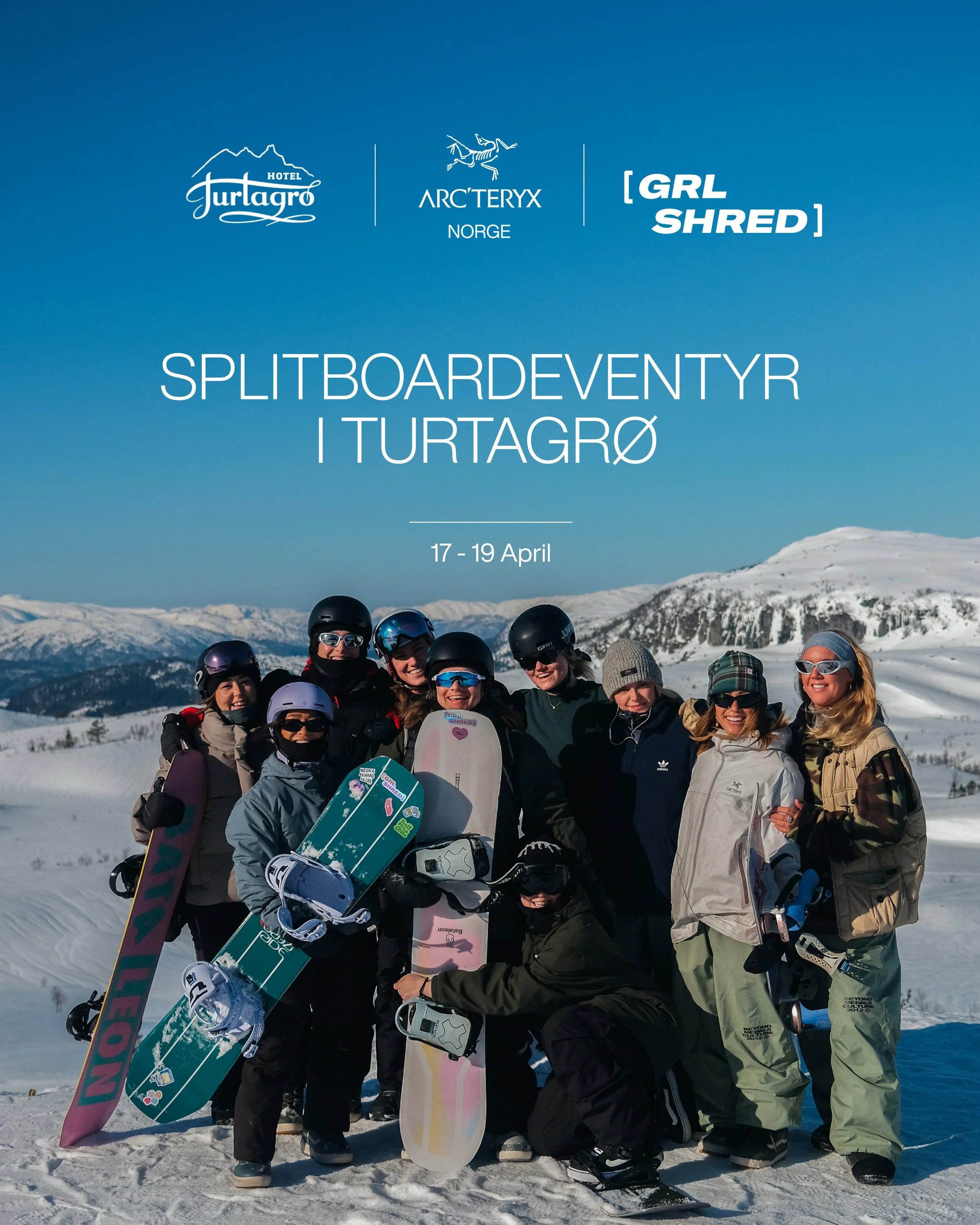 Splitboardeventyr i Turtagrø