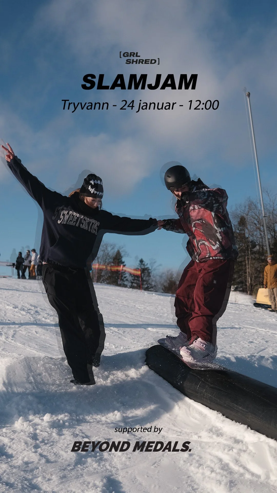 Slamjam Tryvann x Beyond Medals