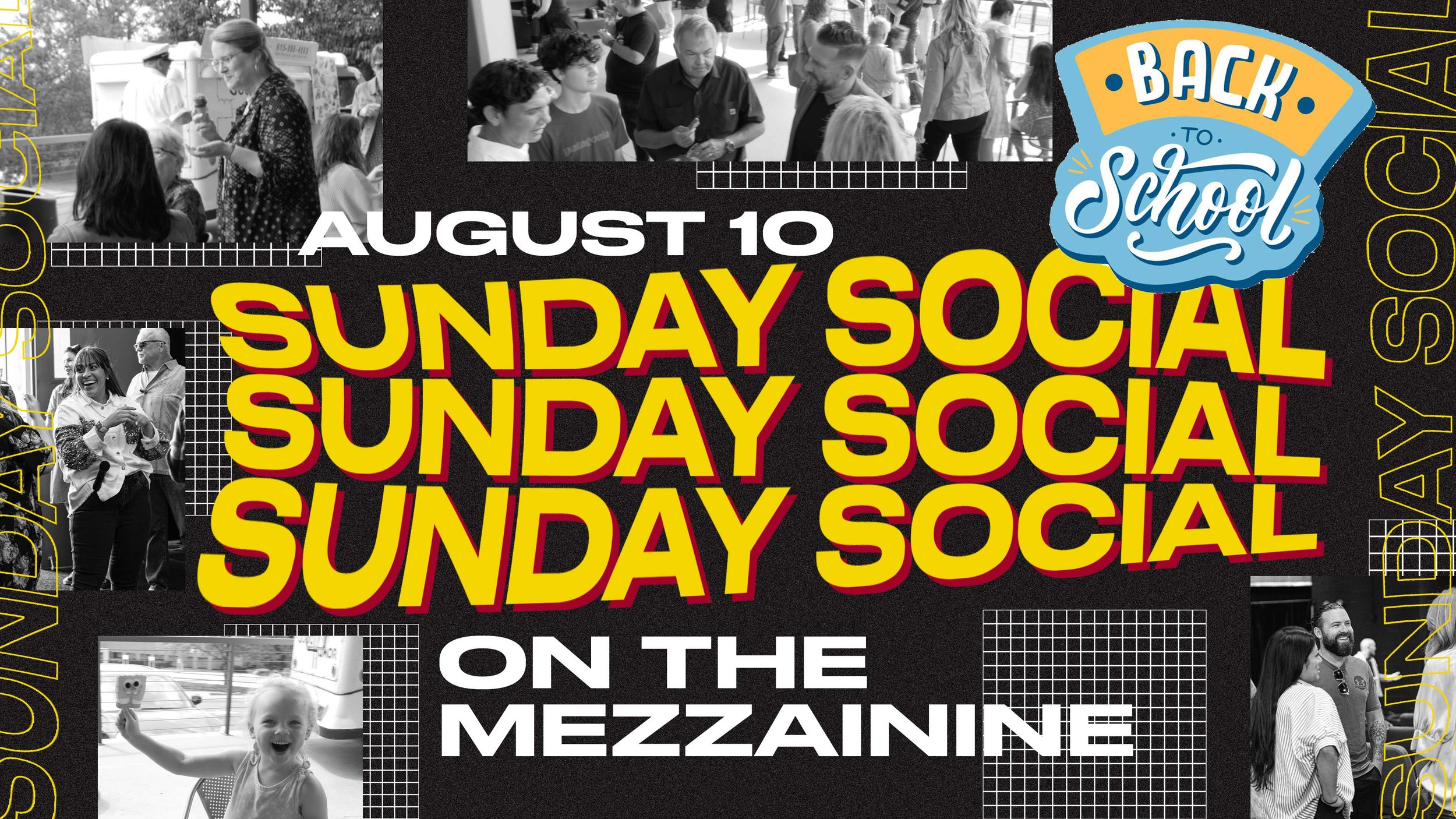 back to school Sunday Social