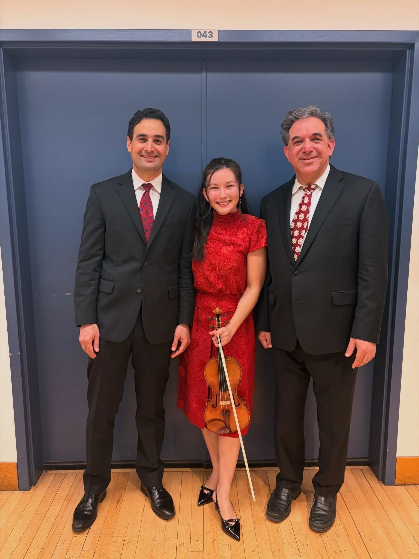 What a ride this week has been 🙏 beyond grateful for these amazing people, their care, encouragement and inspiring (perhaps even healing?) music!  @boschambermusic 4.12.2026: Mendelssohn C minor Piano Trio with my fav guys, @levinson.max and Raman R