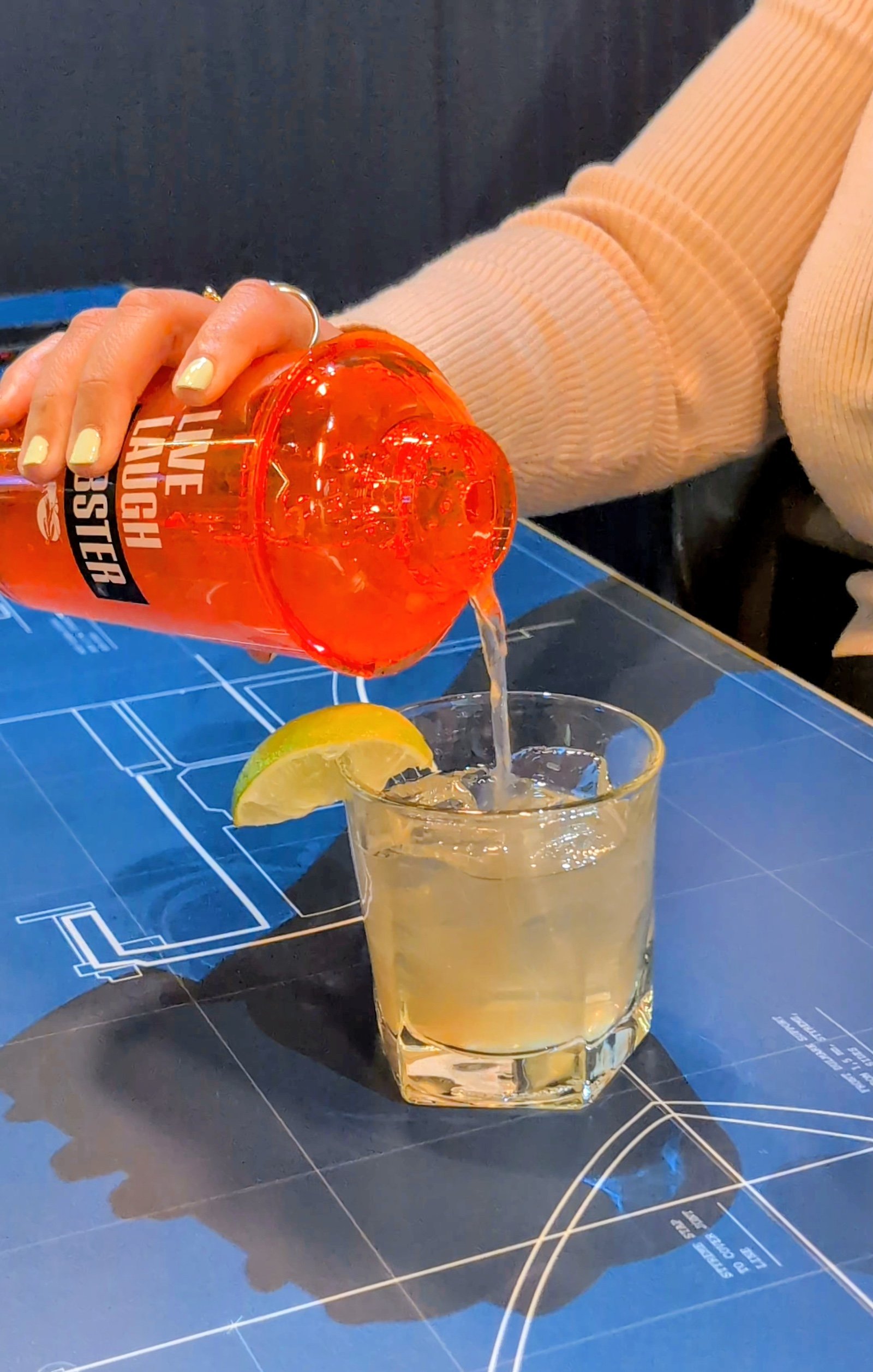 I Tried Red Lobster’s New Cocktails—and Was Not Prepared for the Free Lobster Drink Shaker
