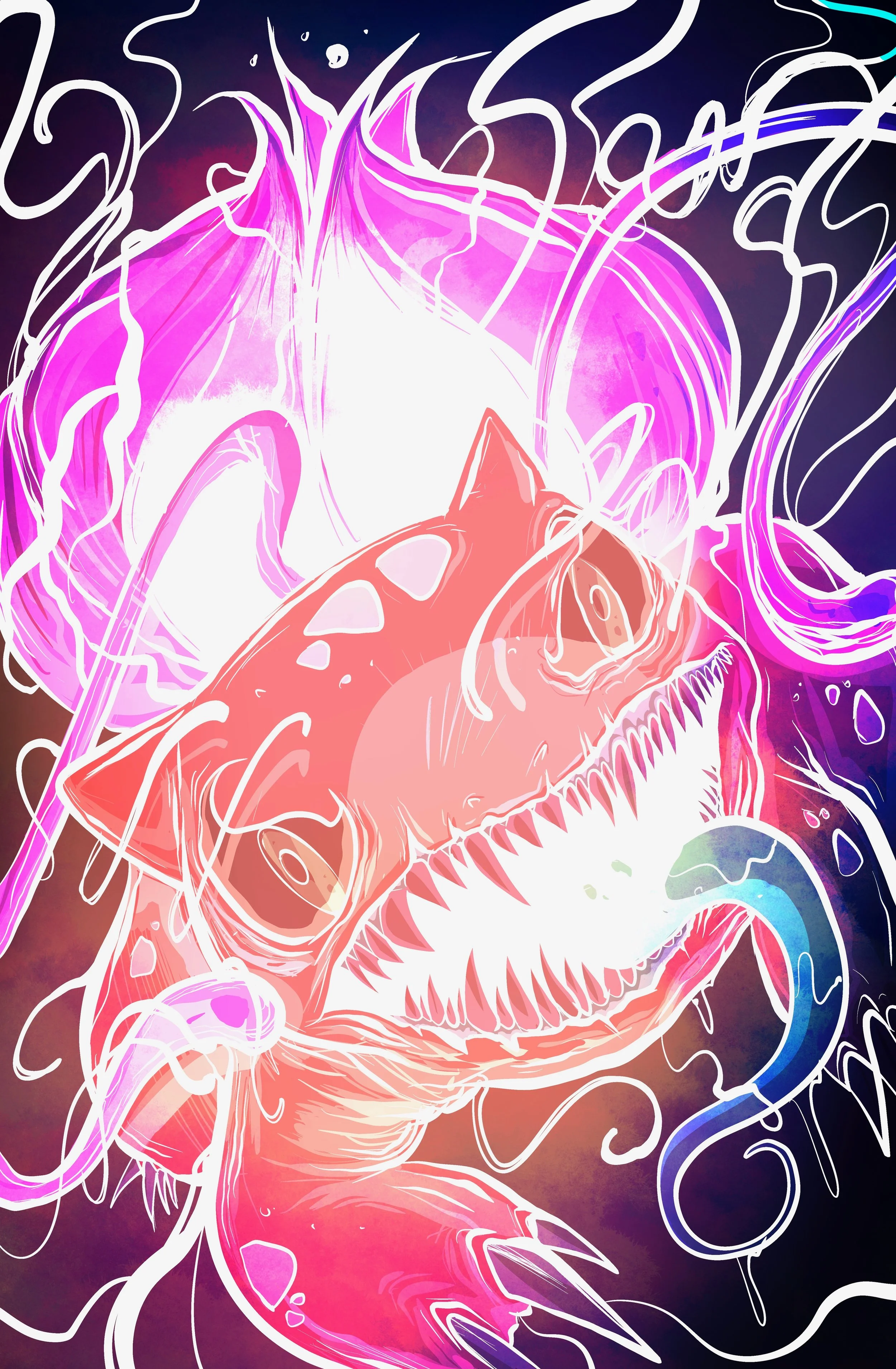 Bulbasaur HOT PINK VIRGIN (Gorkem Demir Sketchbook) MegaCon Exclusive Pre-Order