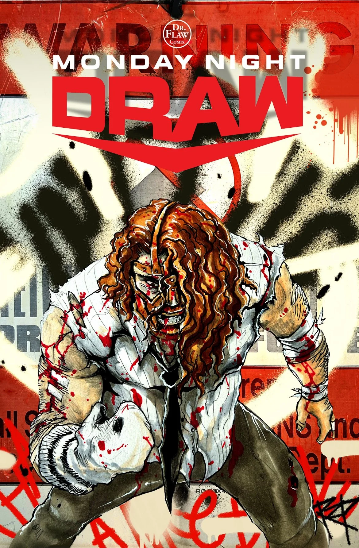 Monday Night Draw!!! (Includes art by Kyle Willis, Brett Azar, Chris Fredricks, RZP, & Mr. Gacey) Mankind Cover Art by R.Z.P. (Mega Con Exclusive)