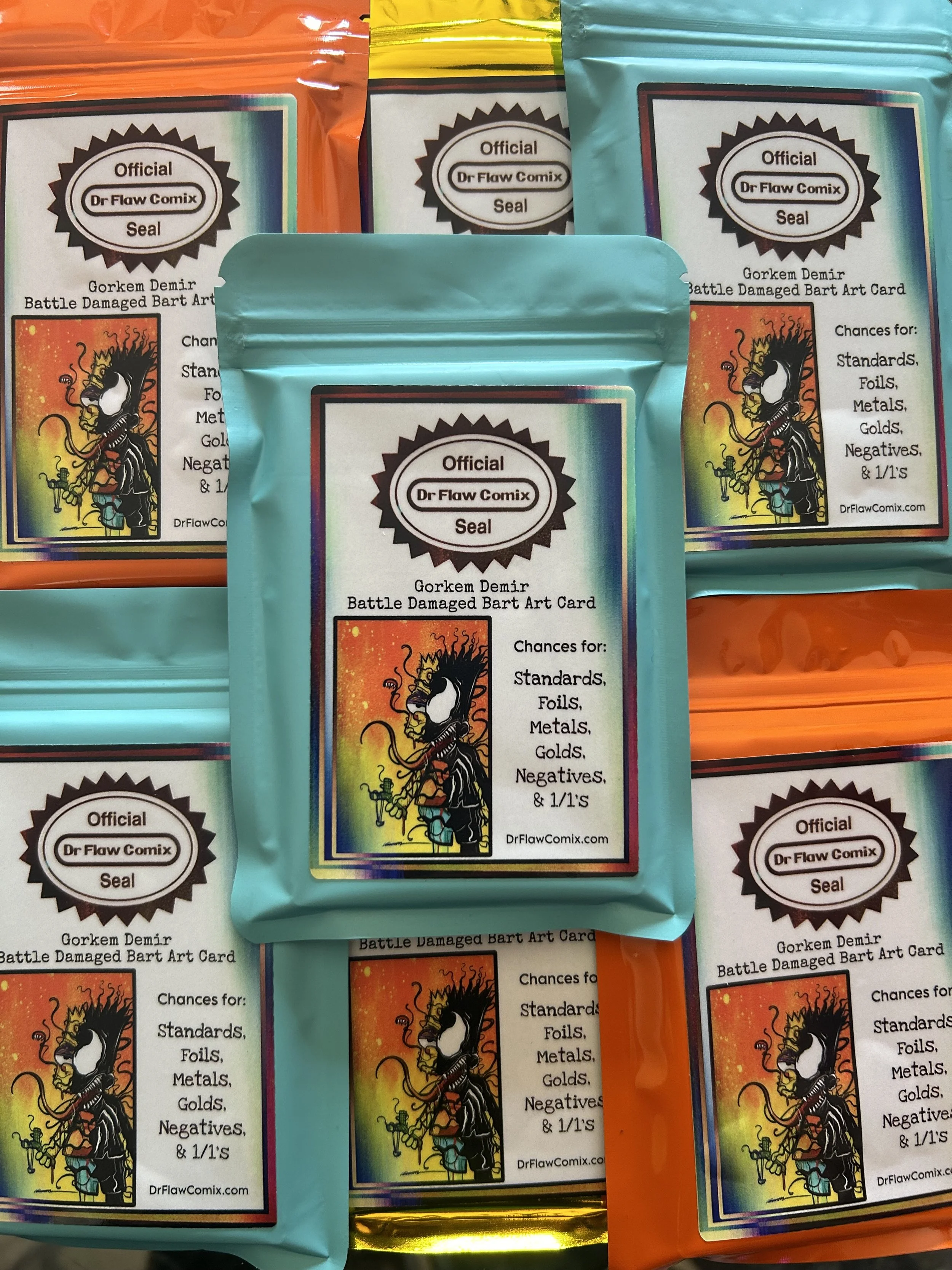 BATTLE DAMAGED BART (Collectors Art Card Pack)