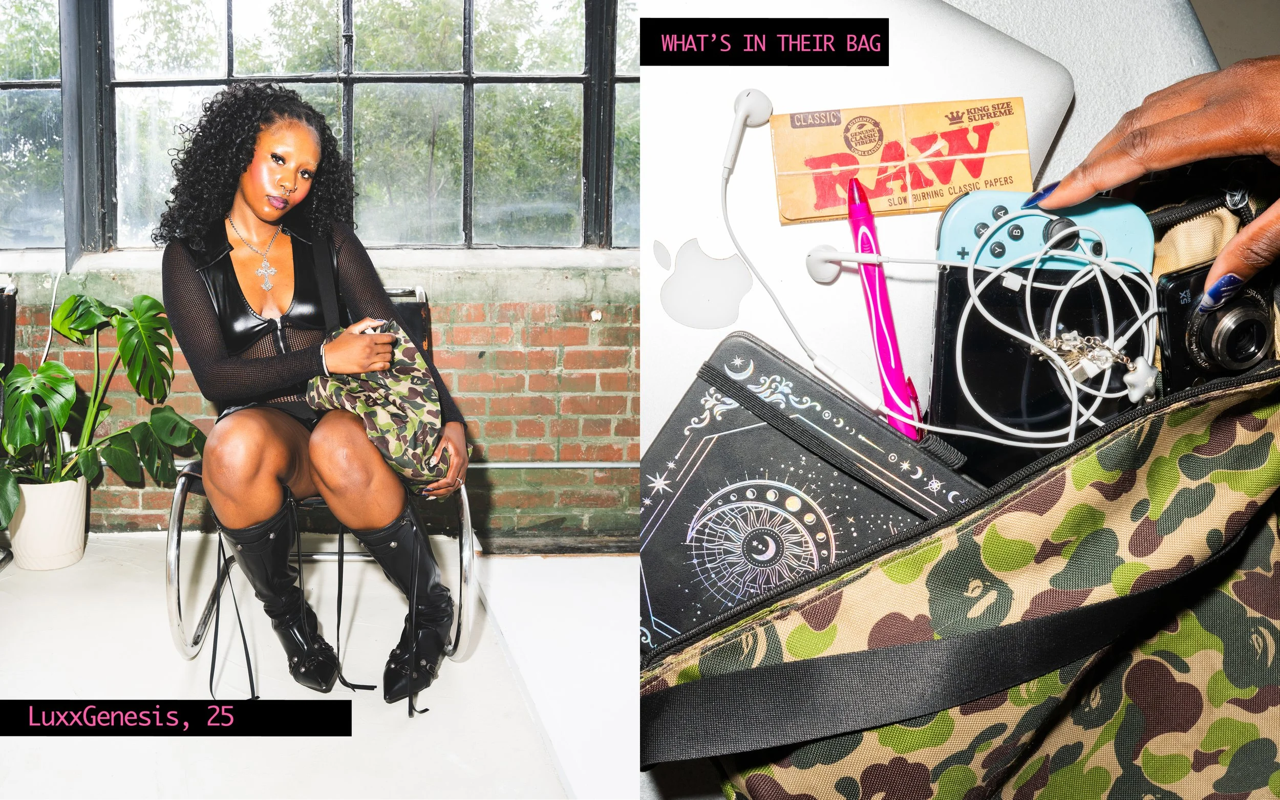  LuxxGenesis is an alt music artist and model  