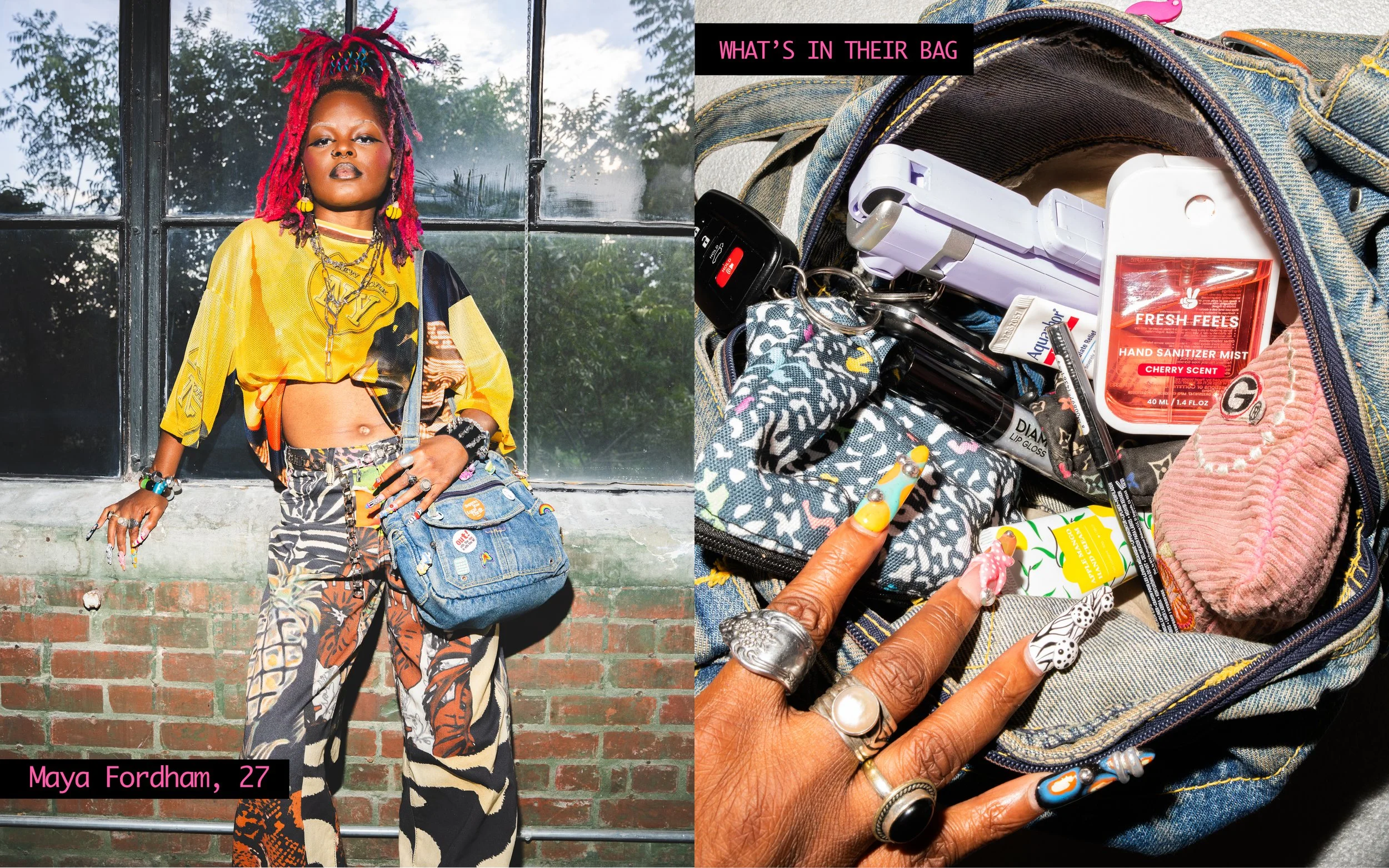  Maya is a stylist, model, visual artist and teacher  