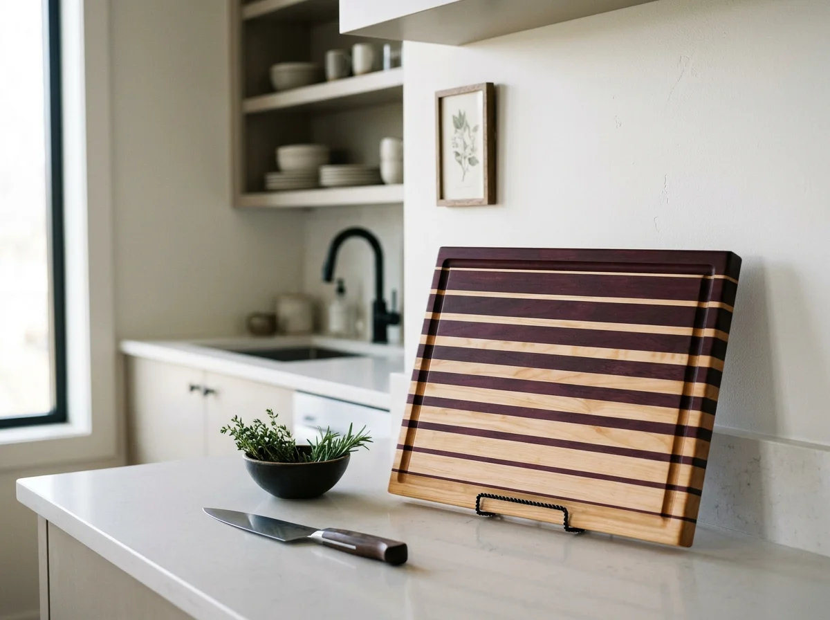 Sedona Series Custom Hardwood Cutting Board - Handcrafted in USA