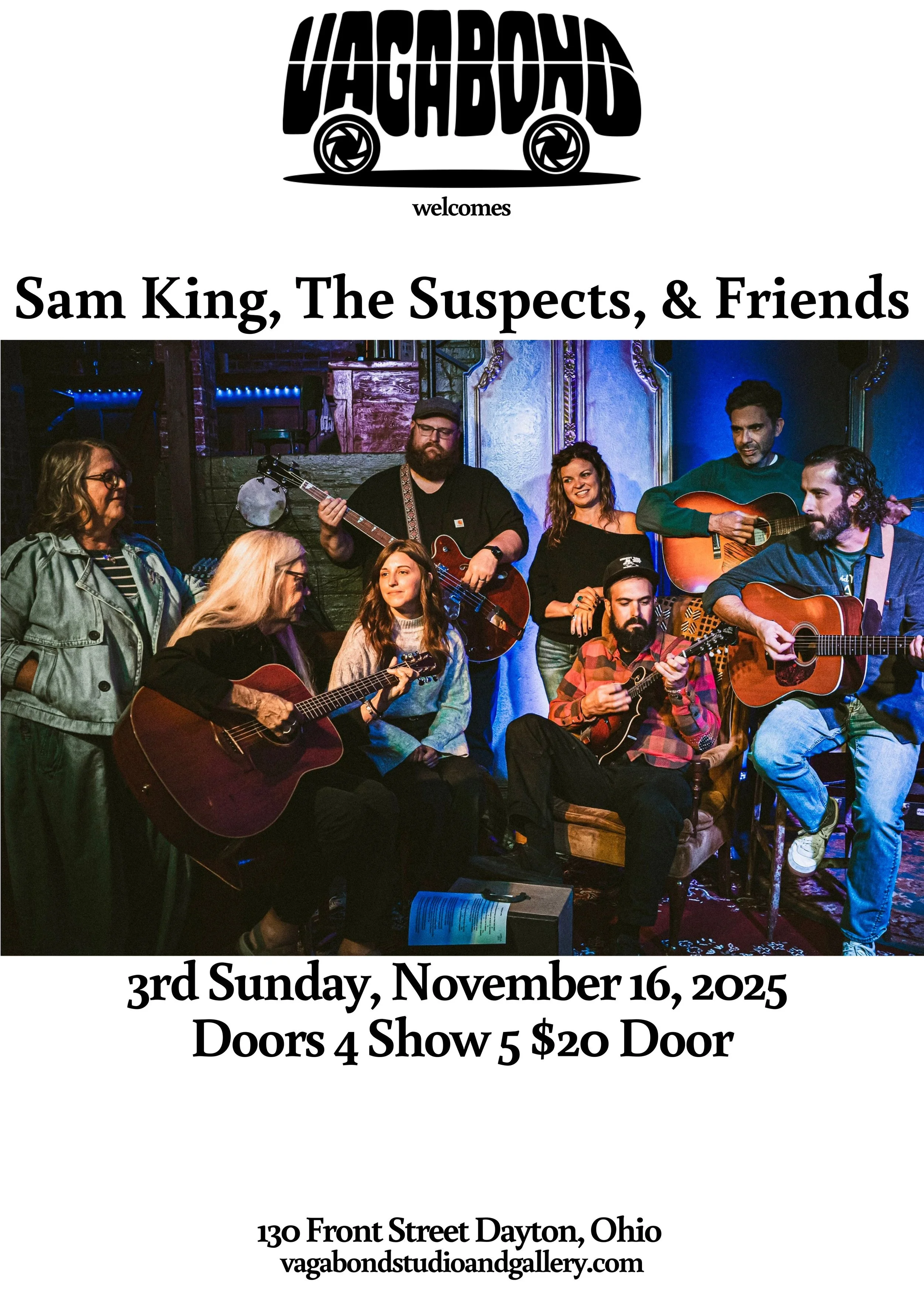 Sam King, Suspects & Friends 2025.jpg