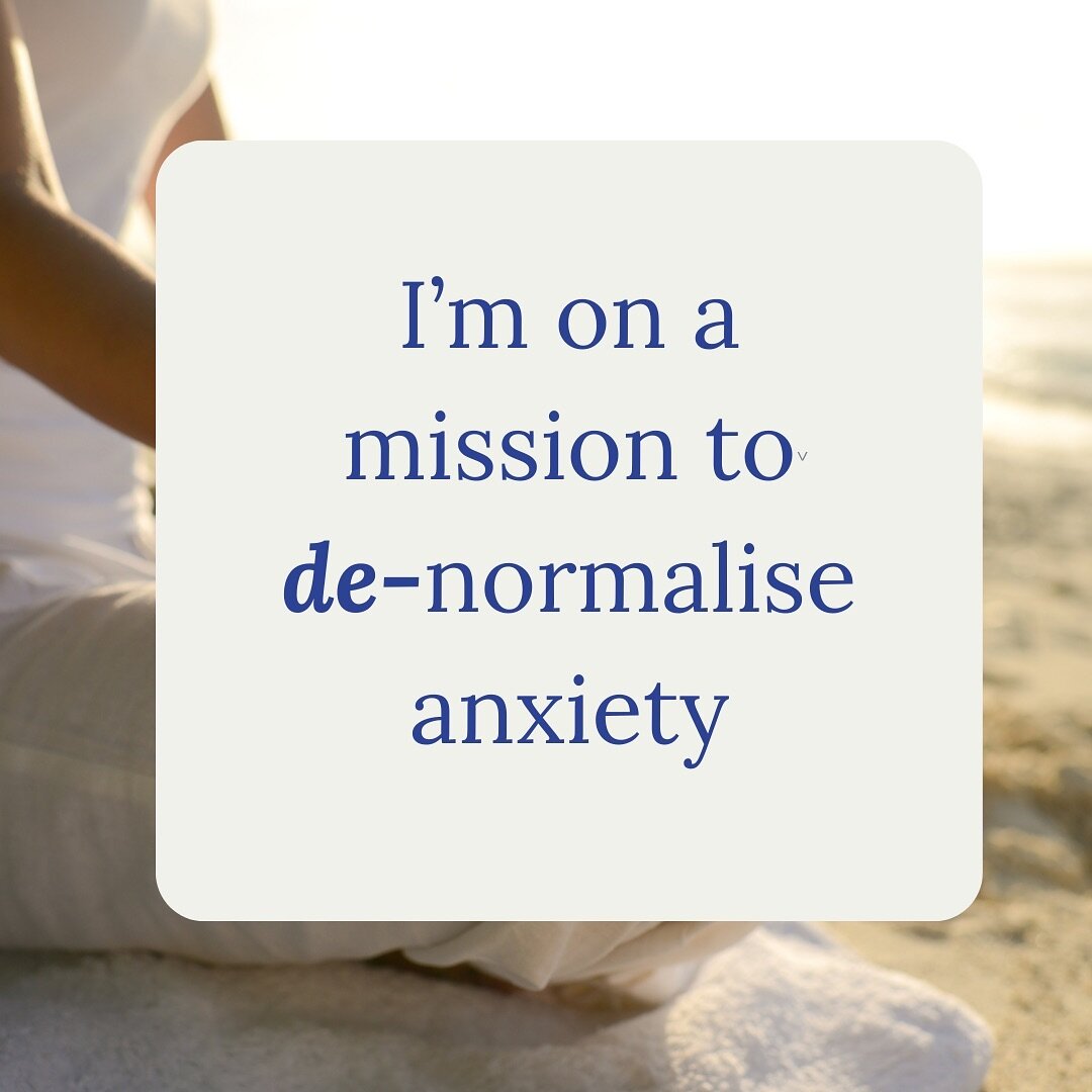 I&rsquo;m so glad we&rsquo;re talking openly about anxiety these days, but do you know what kills me?

The fact that in de-stigmatising mental health struggles (an important and necessary step), we&rsquo;ve tipped too far &hellip; into normalising th