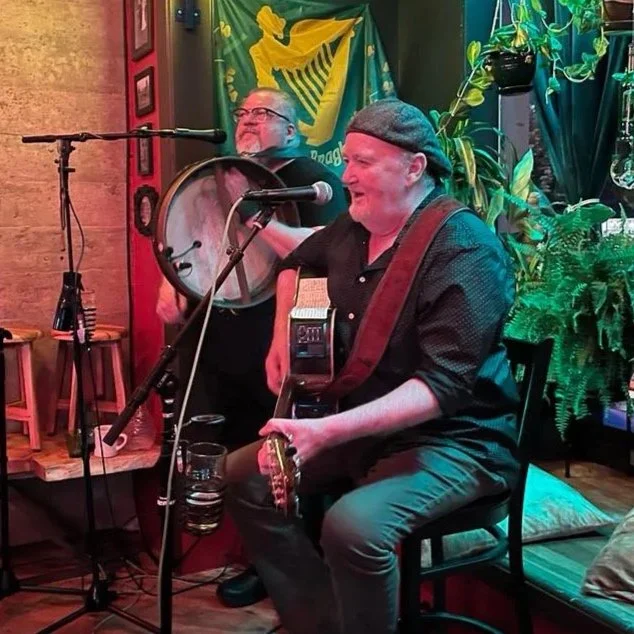 Peter Yeates & Ken Larson at Full Heart Irish Pub, Vancouver, WA