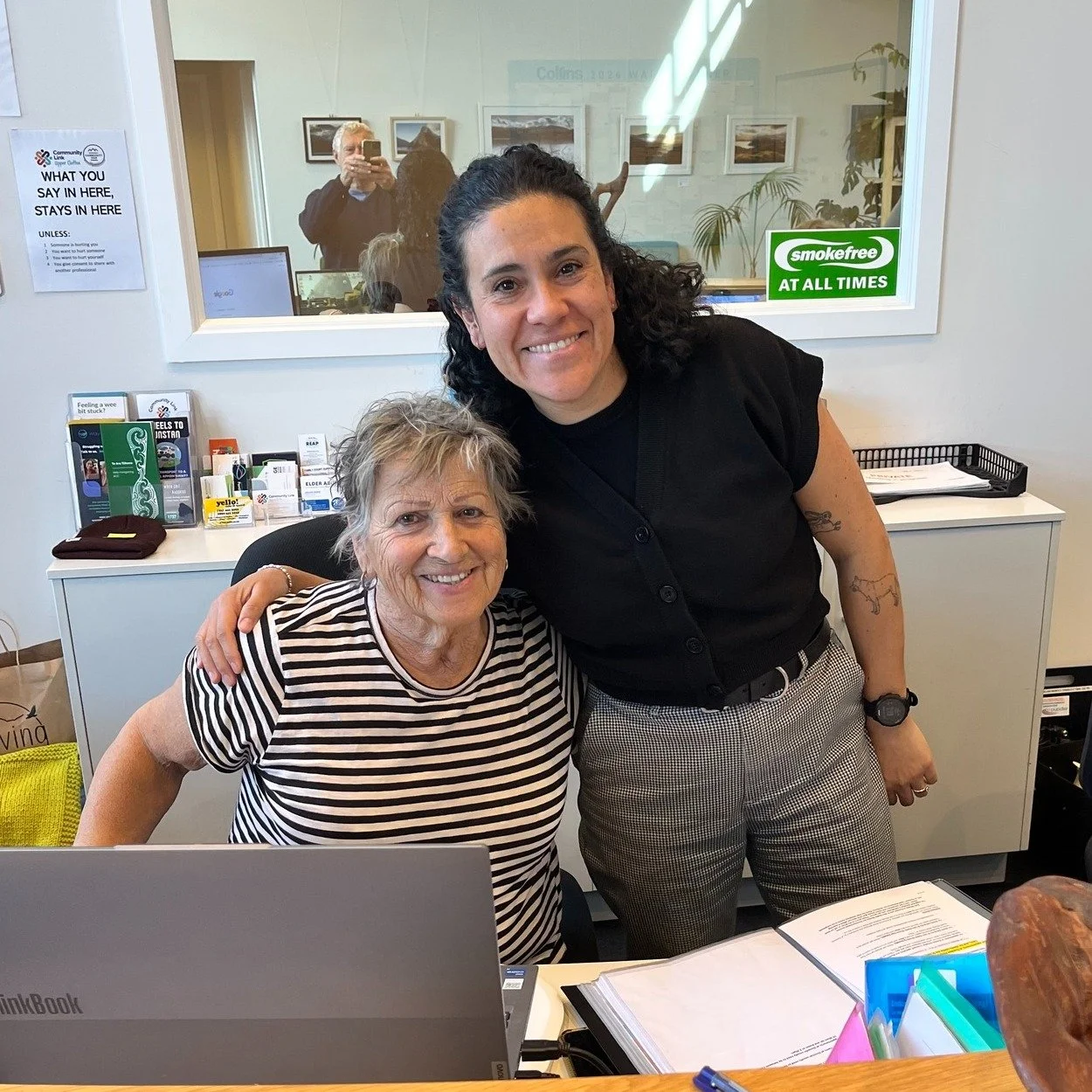 Today We're Saying Goodbye (But Not Really Goodbye) to Ana 
Today is Ana's last day at Community Link, and while we're incredibly happy for her, we're also wondering who is going to fill the warmth, wisdom, energy, kindness, laughter, compassion, and