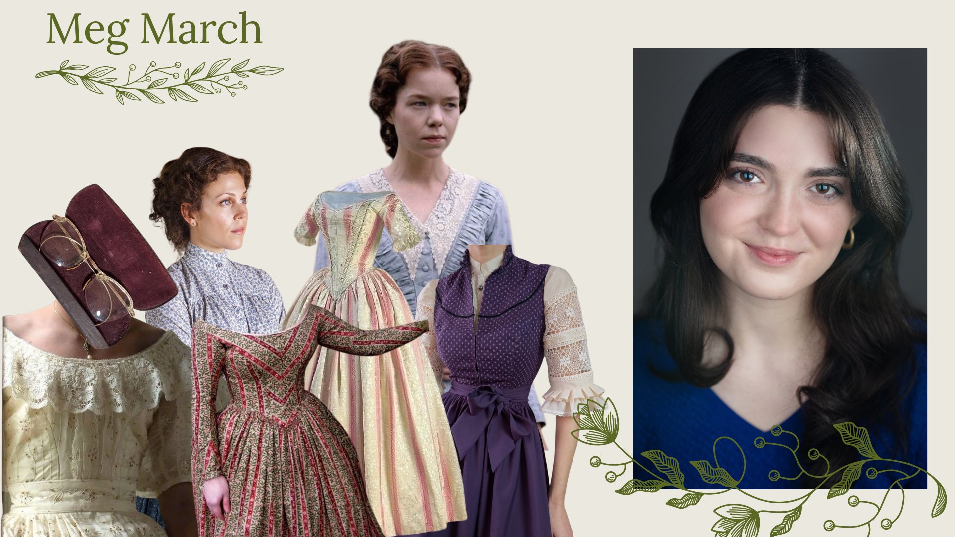 Olive Green Floral and Handdrawn Bible Verse Two Tone Textured Church Presentation (9).png