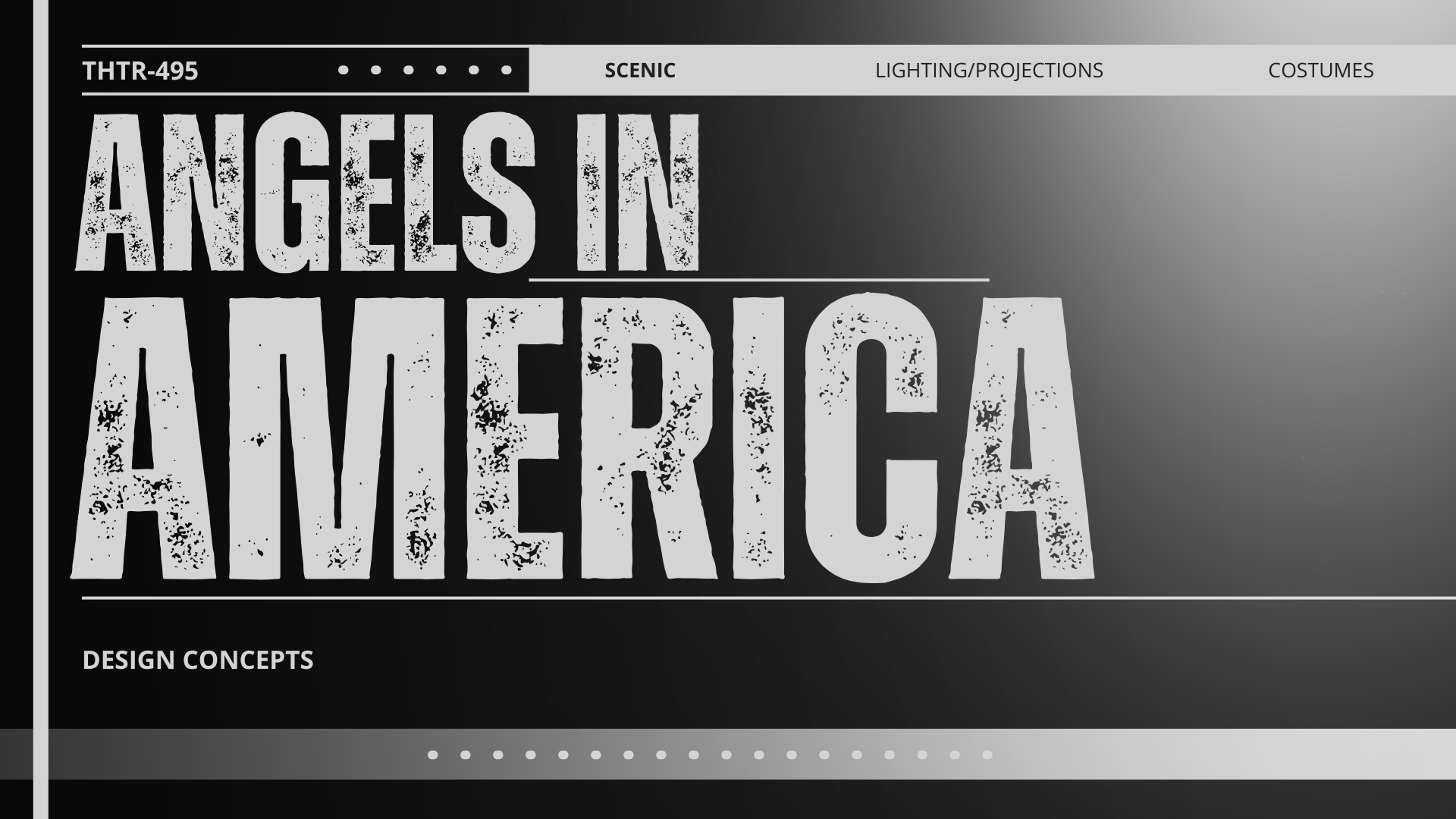 Angels in America Boards and Renderings