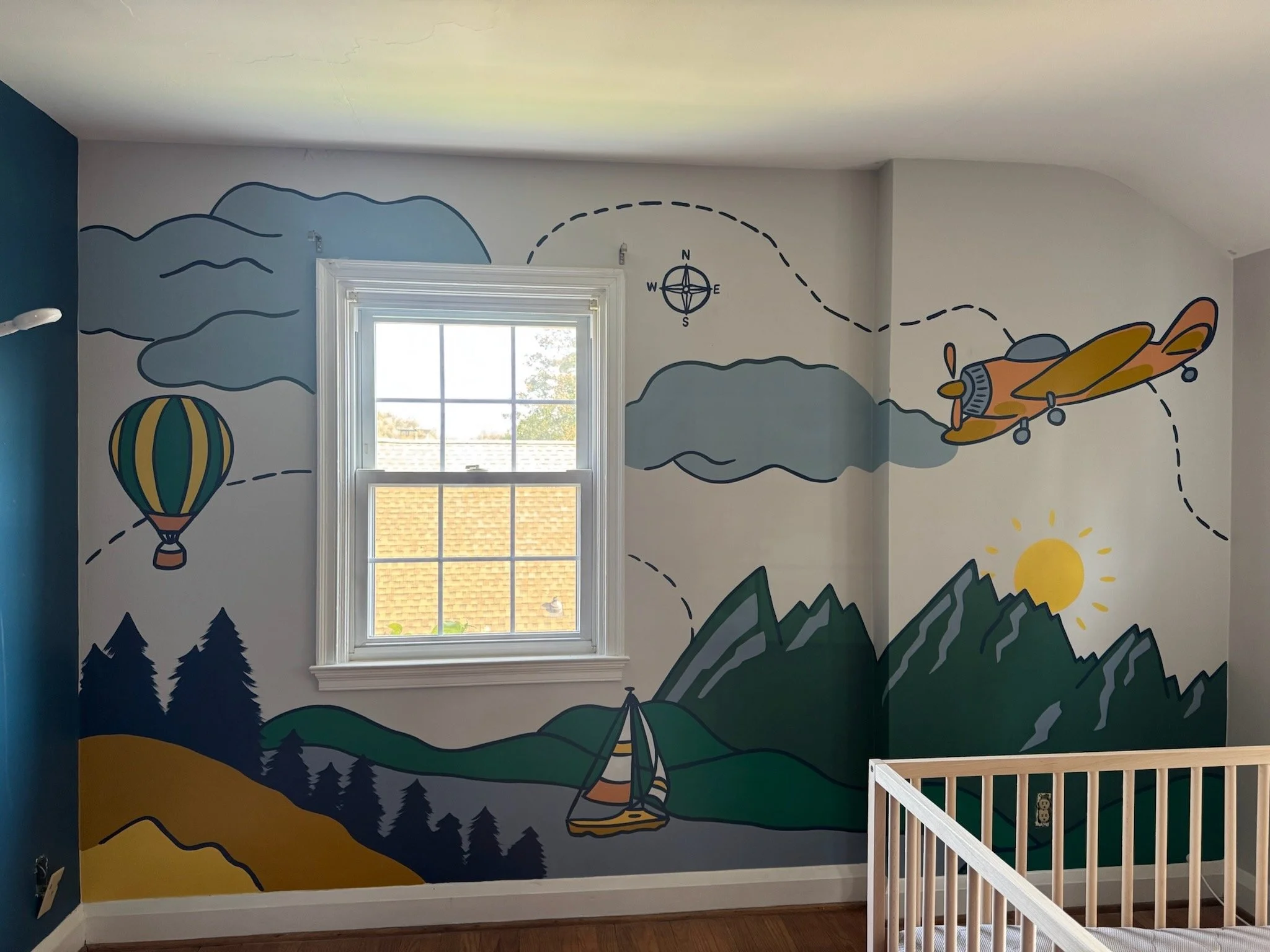 Nursery, private residence, designed and installed by OKE (Baltimore, 2025)