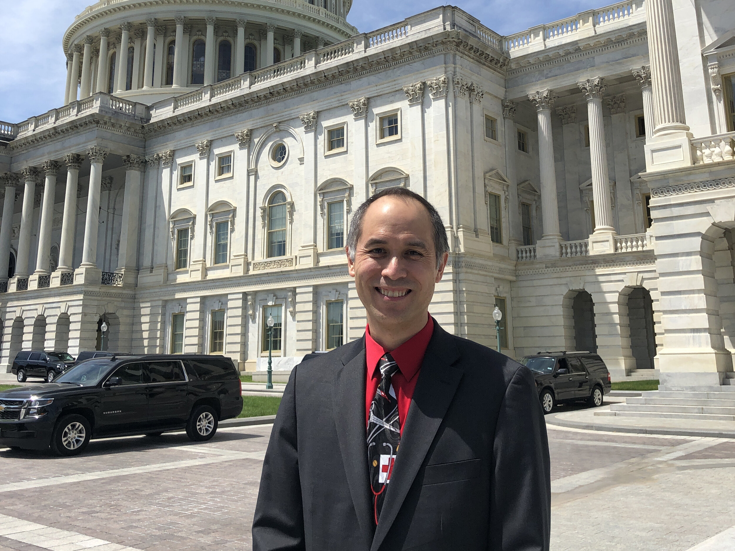 Dr. Carroll on Capitol Hill