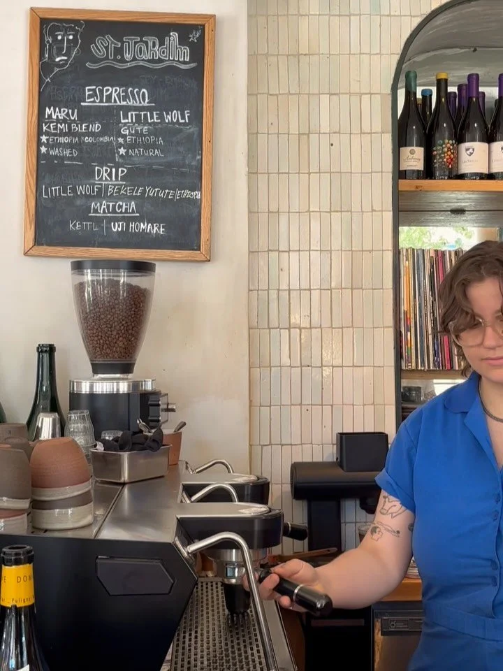 We offer two espressos every morning at St J. Proud to currently be serving @marucoffee Kemi blend, a heavier bodied, baking spice esque espresso that goes beautifully with milk&hellip; alongside @lilwolfcoffee Gute, a lighter and fruitier option.  O