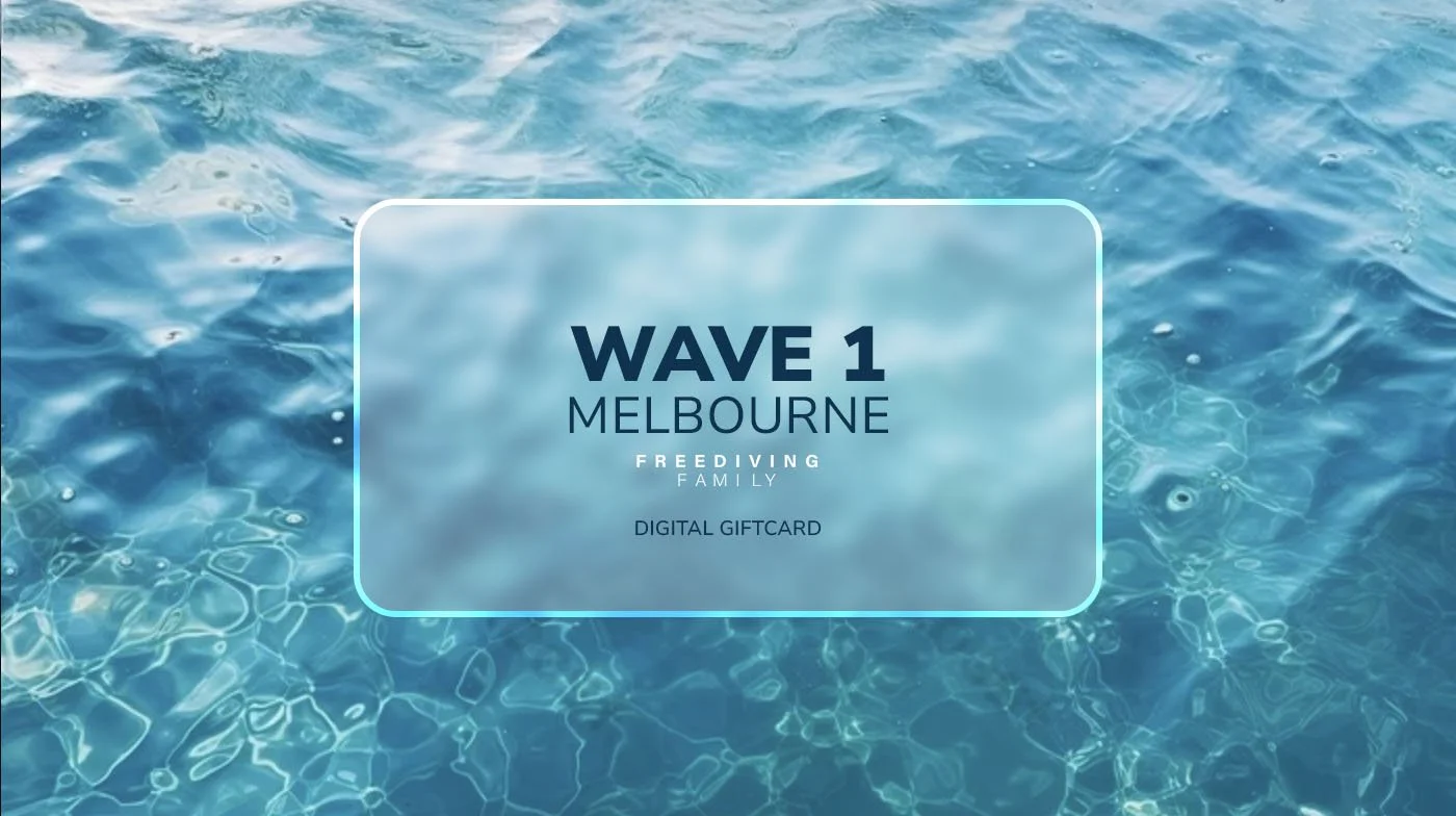 GIFT CARD - Beginner Freediving Course Wave 1