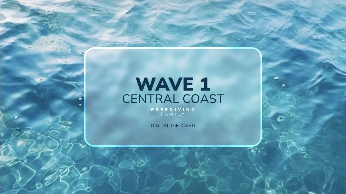 GIFT CARD - Beginner Freediving Course Wave 1